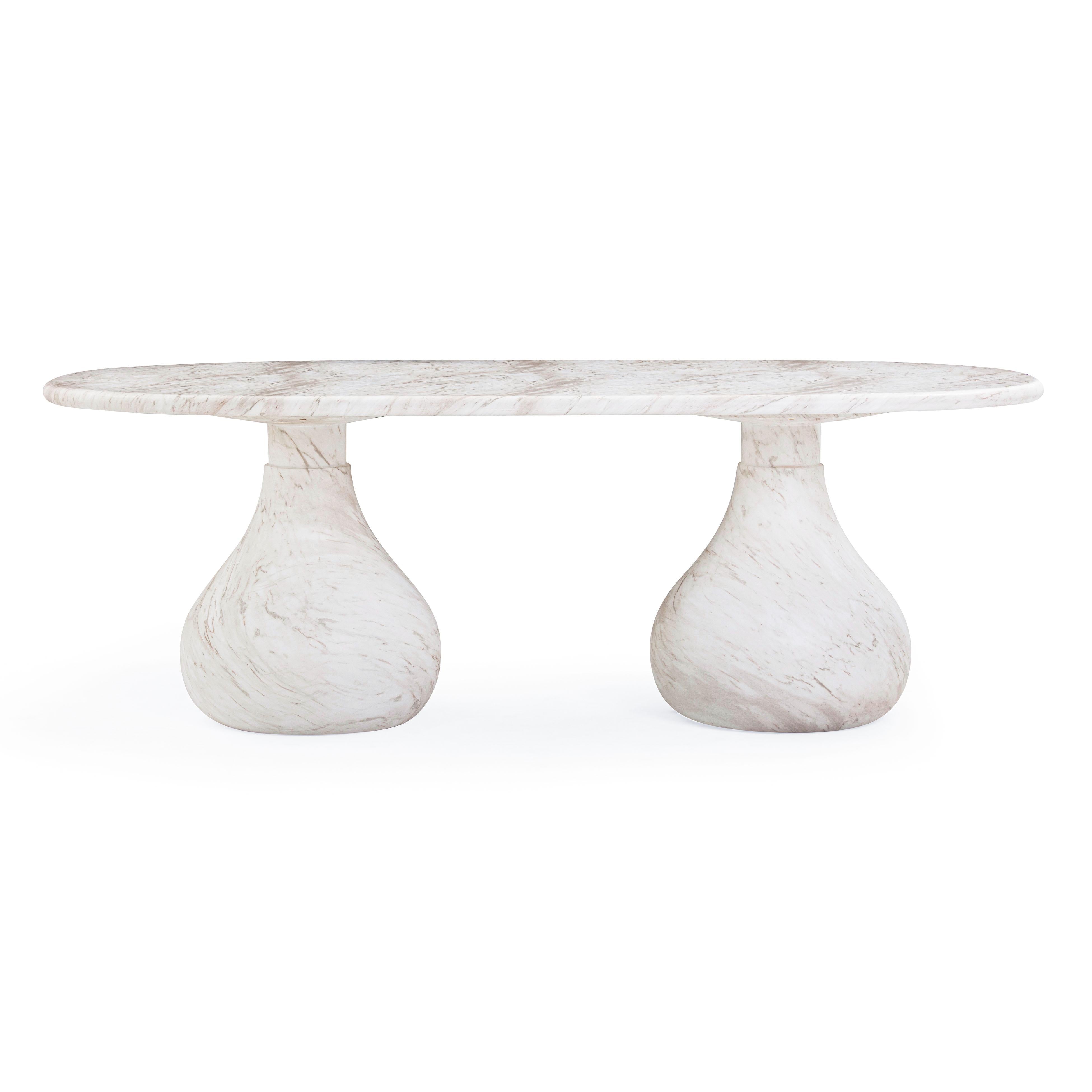 Smooch 87" Concrete Indoor/Outdoor Dining Table