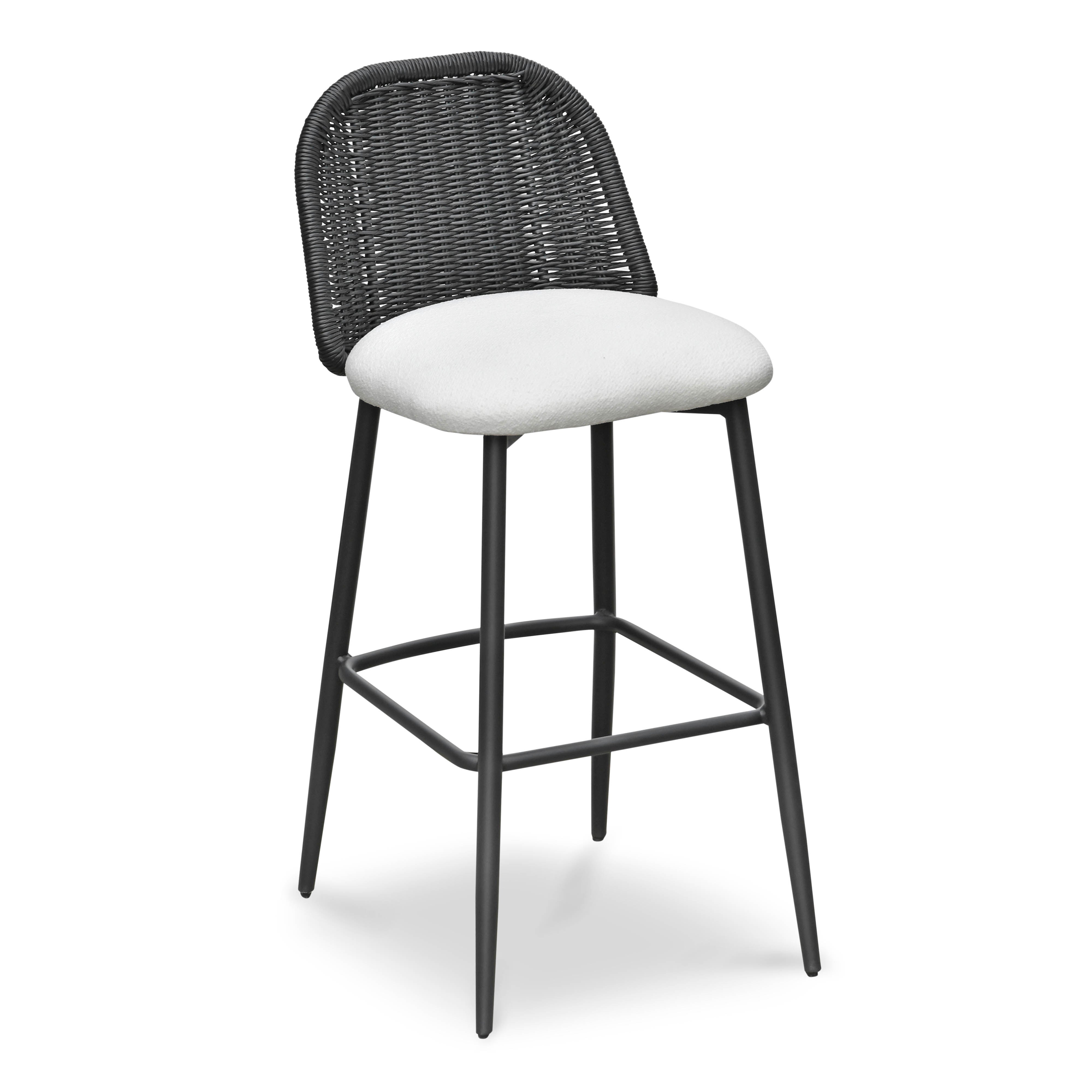 Alexa Performance Fabric Outdoor Bar Stool