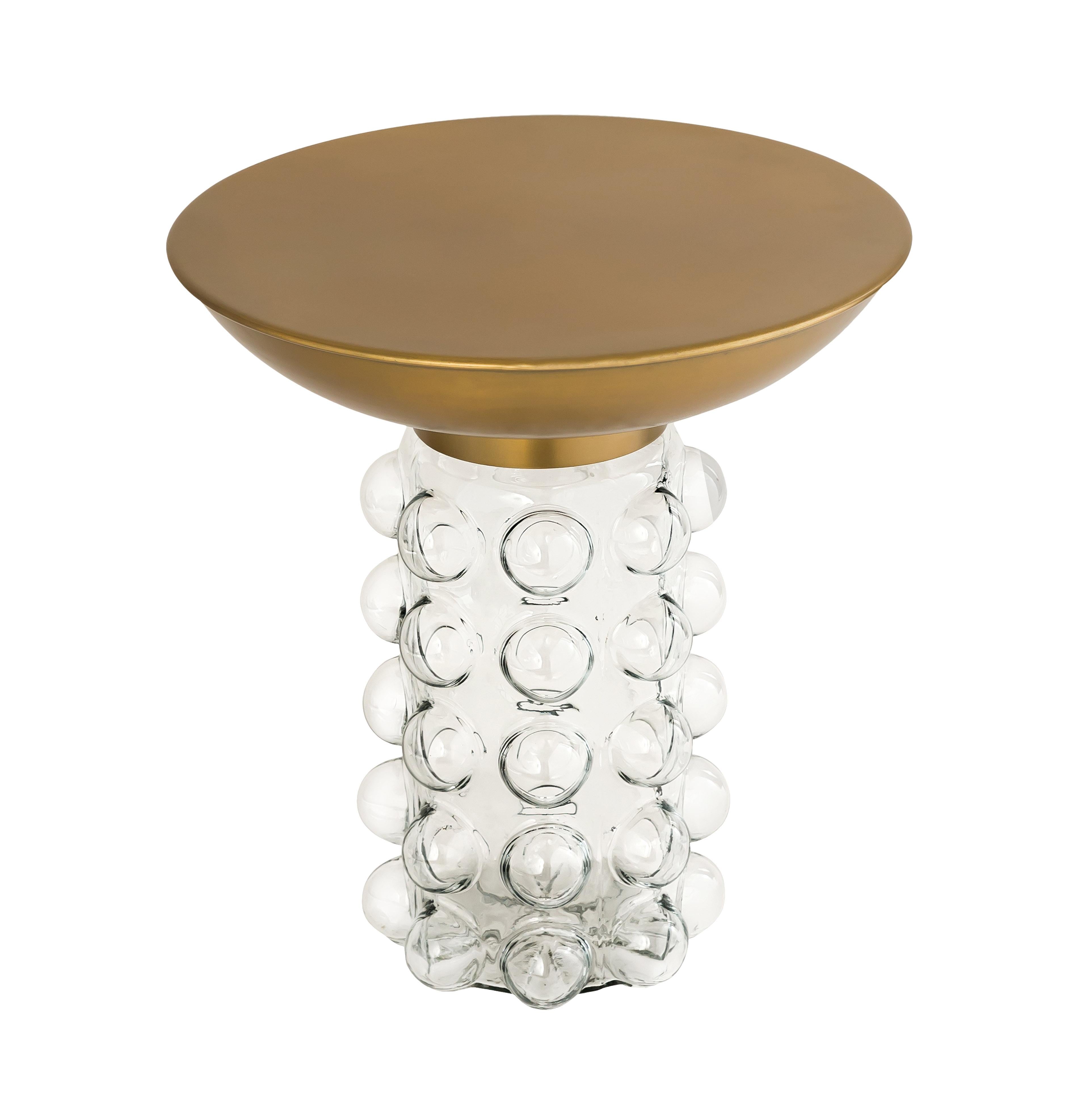 Bubble Glass/Brass Side Table Side & End Tables TOV Furniture , Black Friday Sale TOV Furniture Furniture Sale, Old Bones Co, Mid Century Furniture Sale, Four Hands Furniture, Black Friday Sale Bubble Glass/Brass Side Table,Gus Sale, Perigold Bubble Glass/Brass Side Table Side & End Tables Black Friday Sale , Perigold Sale Bubble Glass/Brass Side Table,Bubble Glass/Brass Side Table Lulu and Georgia, Burke Decor Sale Bubble Glass/Brass Side Table, www.oldbonesco.com