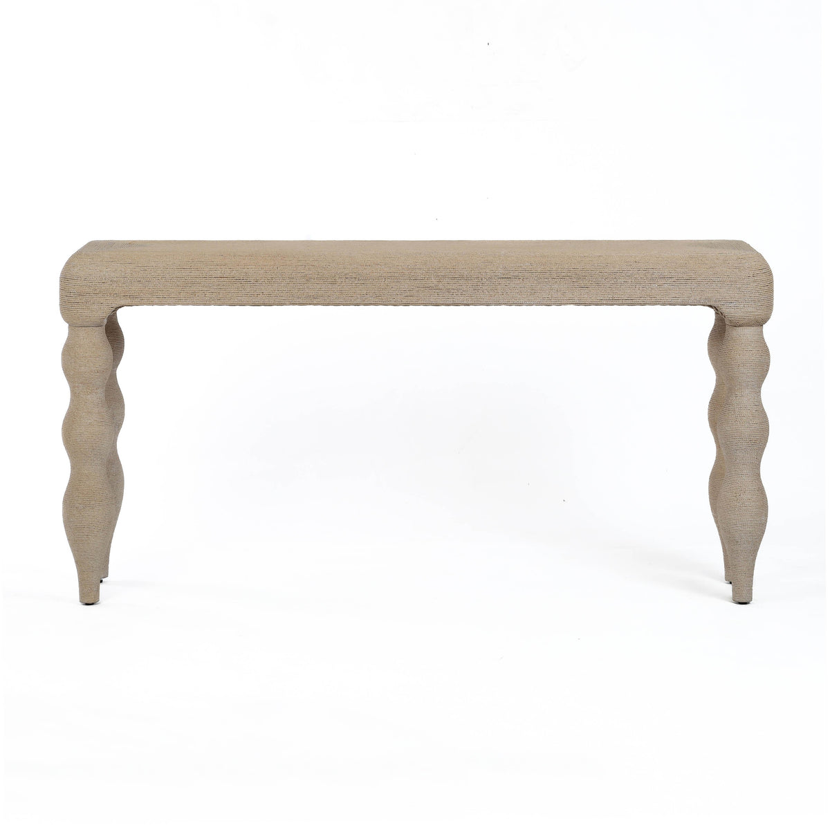 Vicky 68" Natural Woven Seagrass Console Table