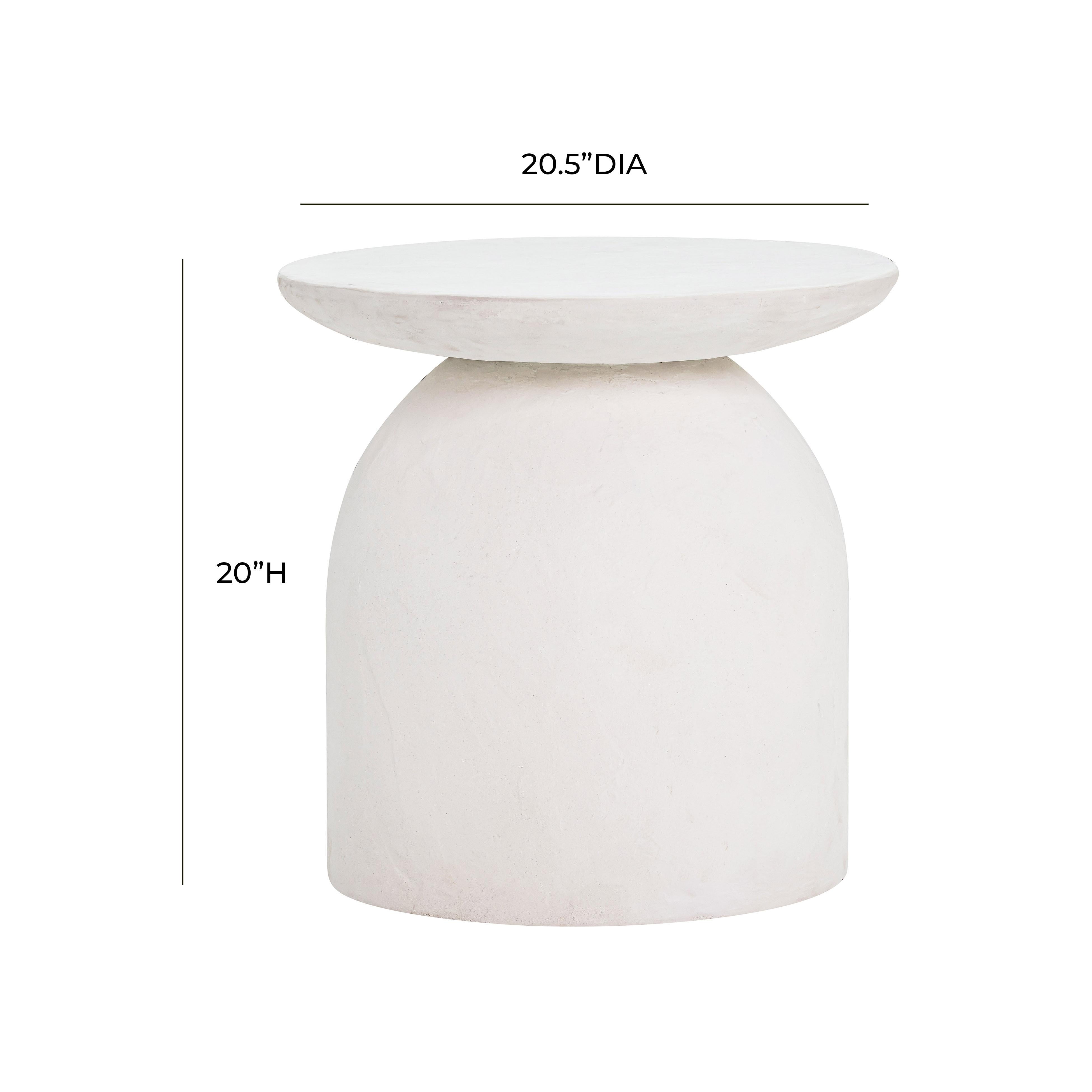 Aloe White Concrete Side Table Side & End Tables TOV Furniture , Black Friday Sale TOV Furniture Furniture Sale, Old Bones Co, Mid Century Furniture Sale, Four Hands Furniture, Black Friday Sale Aloe White Concrete Side Table,Gus Sale, Perigold Aloe White Concrete Side Table Side & End Tables Black Friday Sale , Perigold Sale Aloe White Concrete Side Table,Aloe White Concrete Side Table Lulu and Georgia, Burke Decor Sale Aloe White Concrete Side Table, www.oldbonesco.com