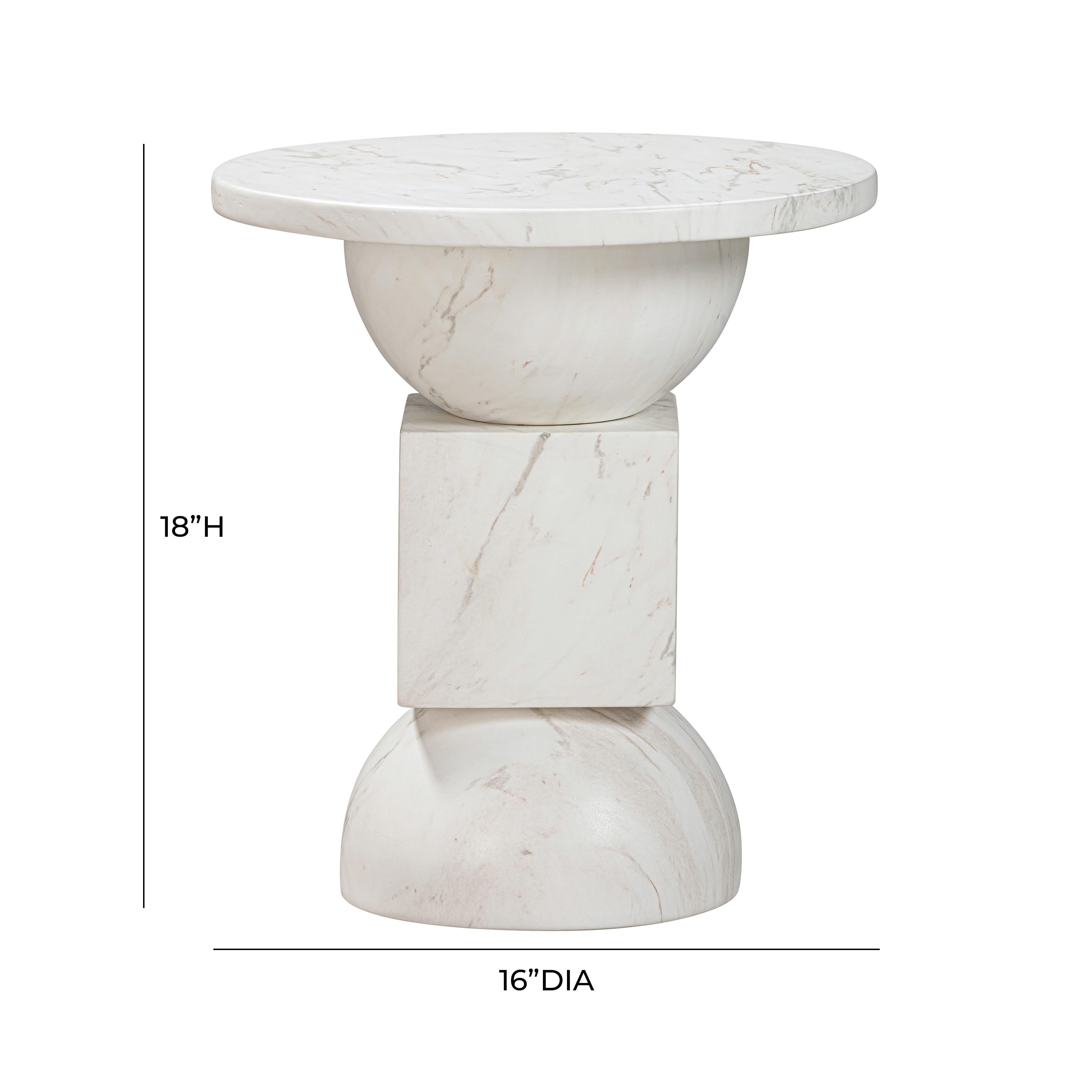 Chip Marble Print Indoor / Outdoor Side Table Side & End Tables TOV Furniture , Black Friday Sale TOV Furniture Furniture Sale, Old Bones Co, Mid Century Furniture Sale, Four Hands Furniture, Black Friday Sale Chip Marble Print Indoor / Outdoor Side Table,Gus Sale, Perigold Chip Marble Print Indoor / Outdoor Side Table Side & End Tables Black Friday Sale , Perigold Sale Chip Marble Print Indoor / Outdoor Side Table,Chip Marble Print Indoor / Outdoor Side Table Lulu and Georgia, Burke Decor Sale Chip Marble 