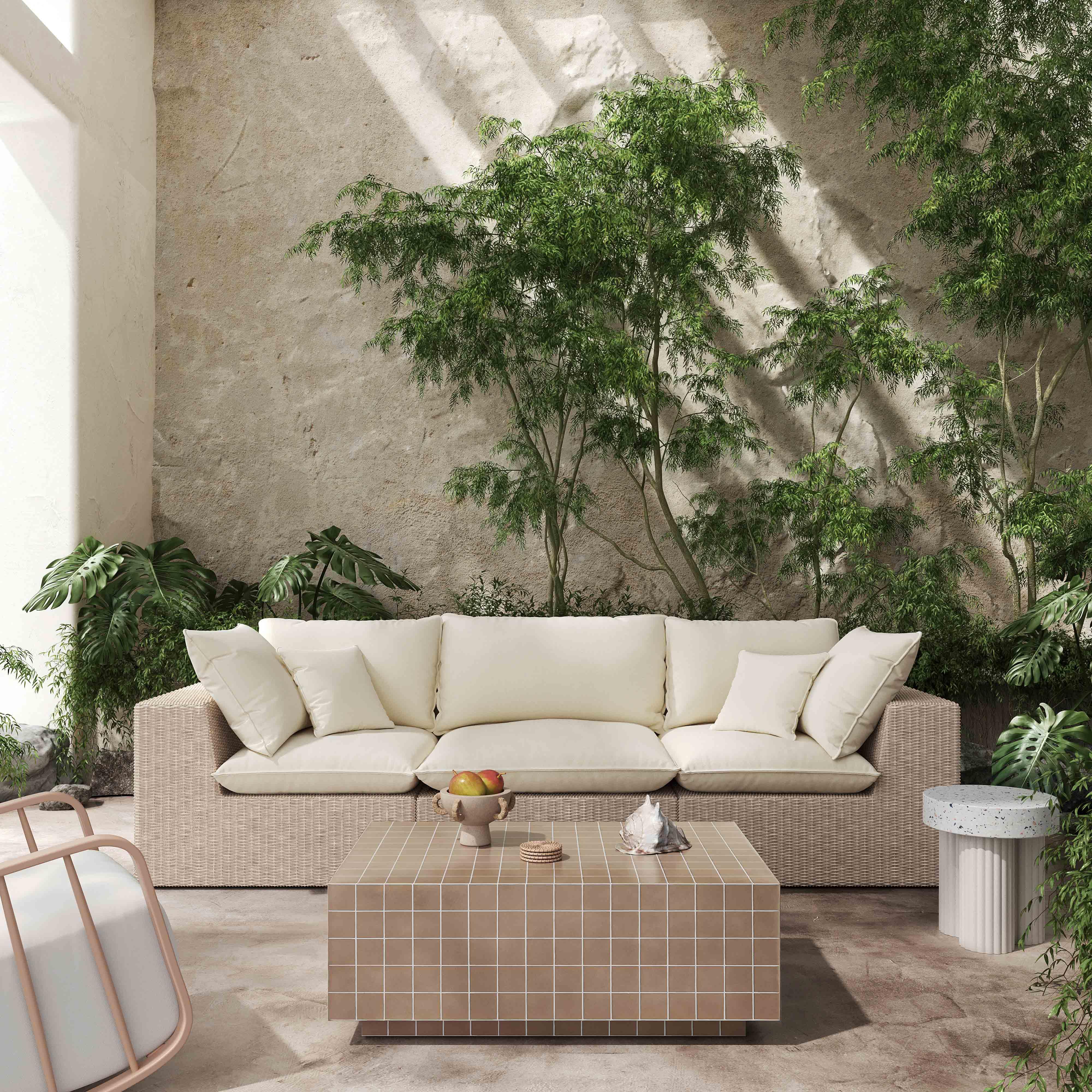 【Tk】BINA ALEC COFFEE TABLE Mixie Tile Indoor / Outdoor Coffee Table