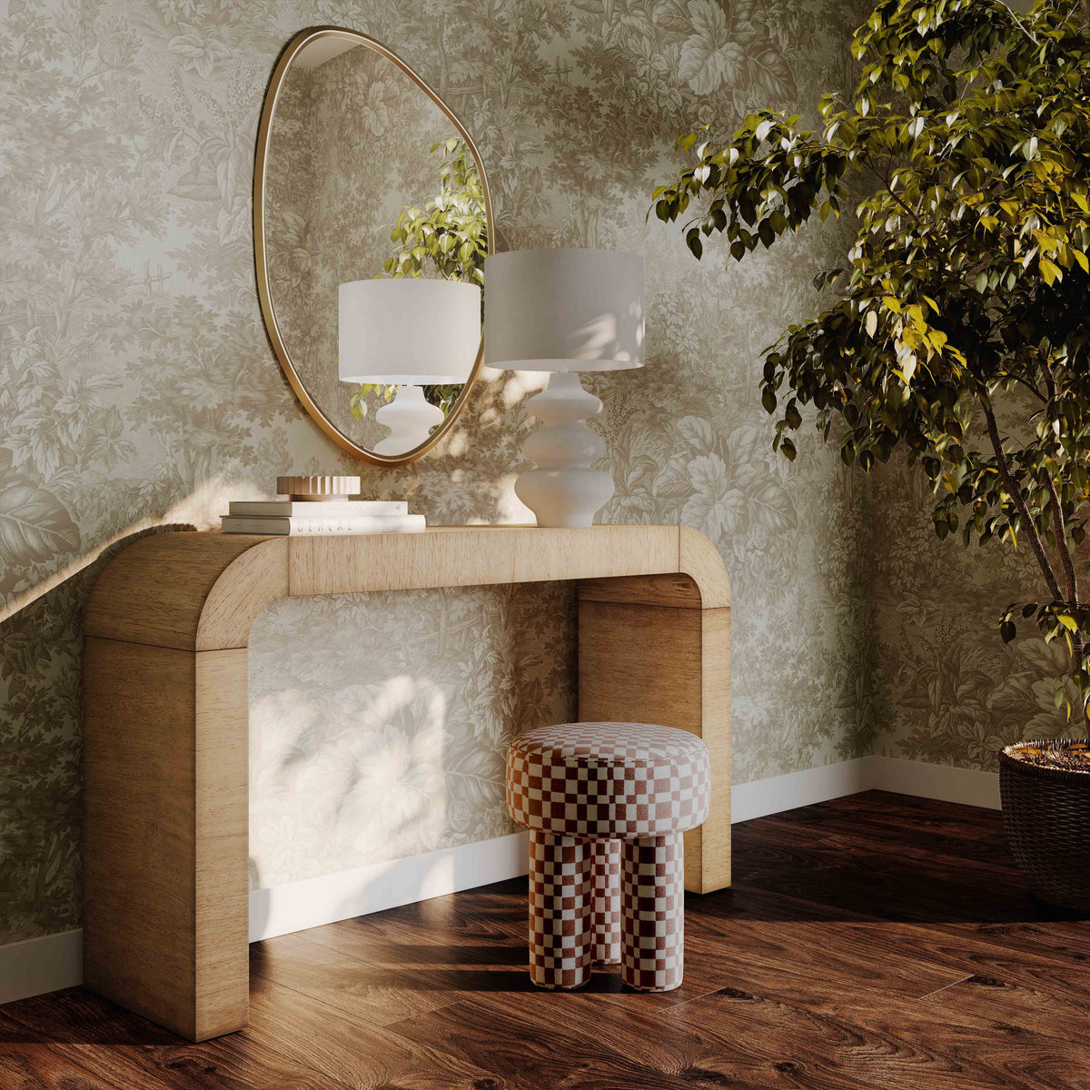 Hump 54" Arched Console Table