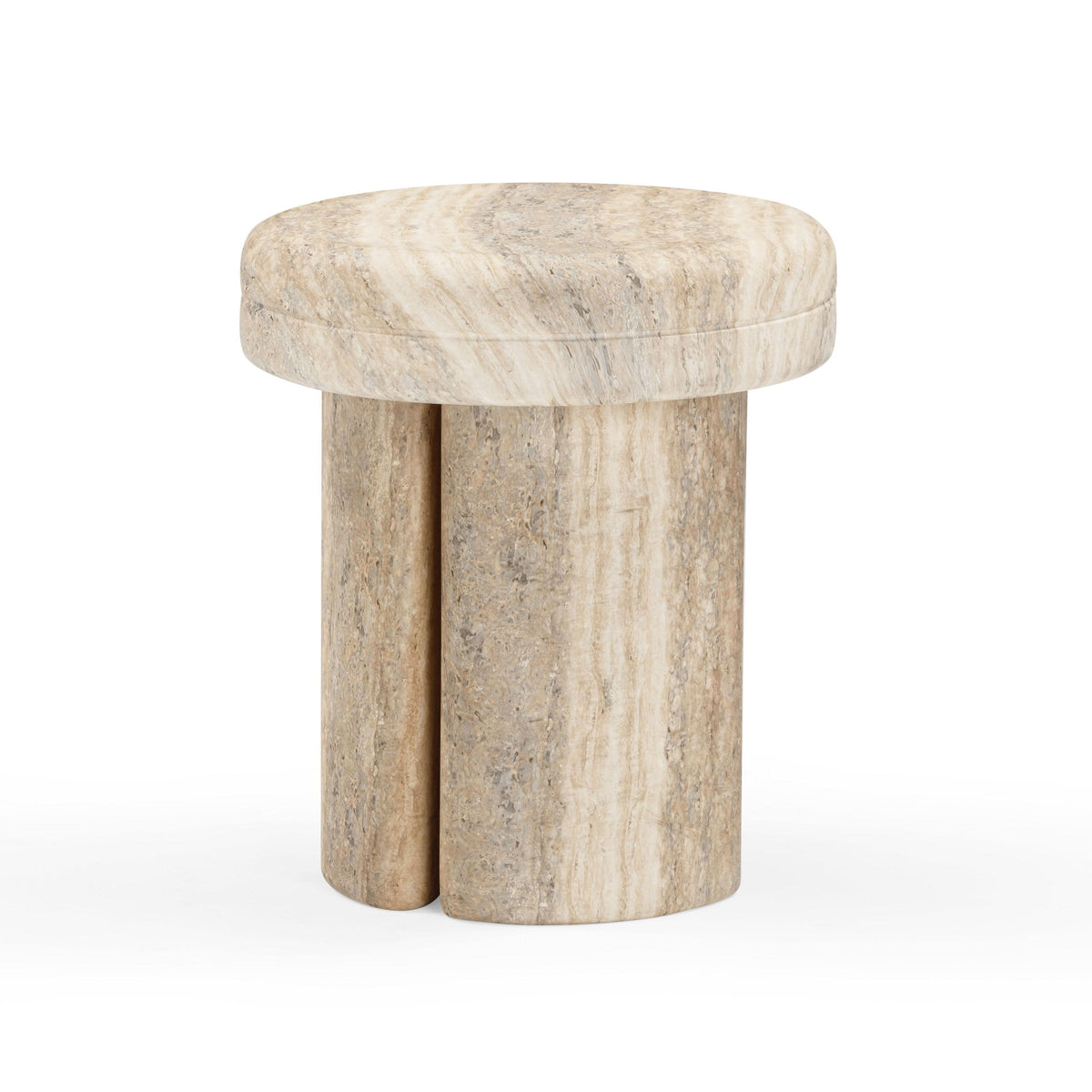 Sheila Textured Concrete Indoor/Outdoor Side Table