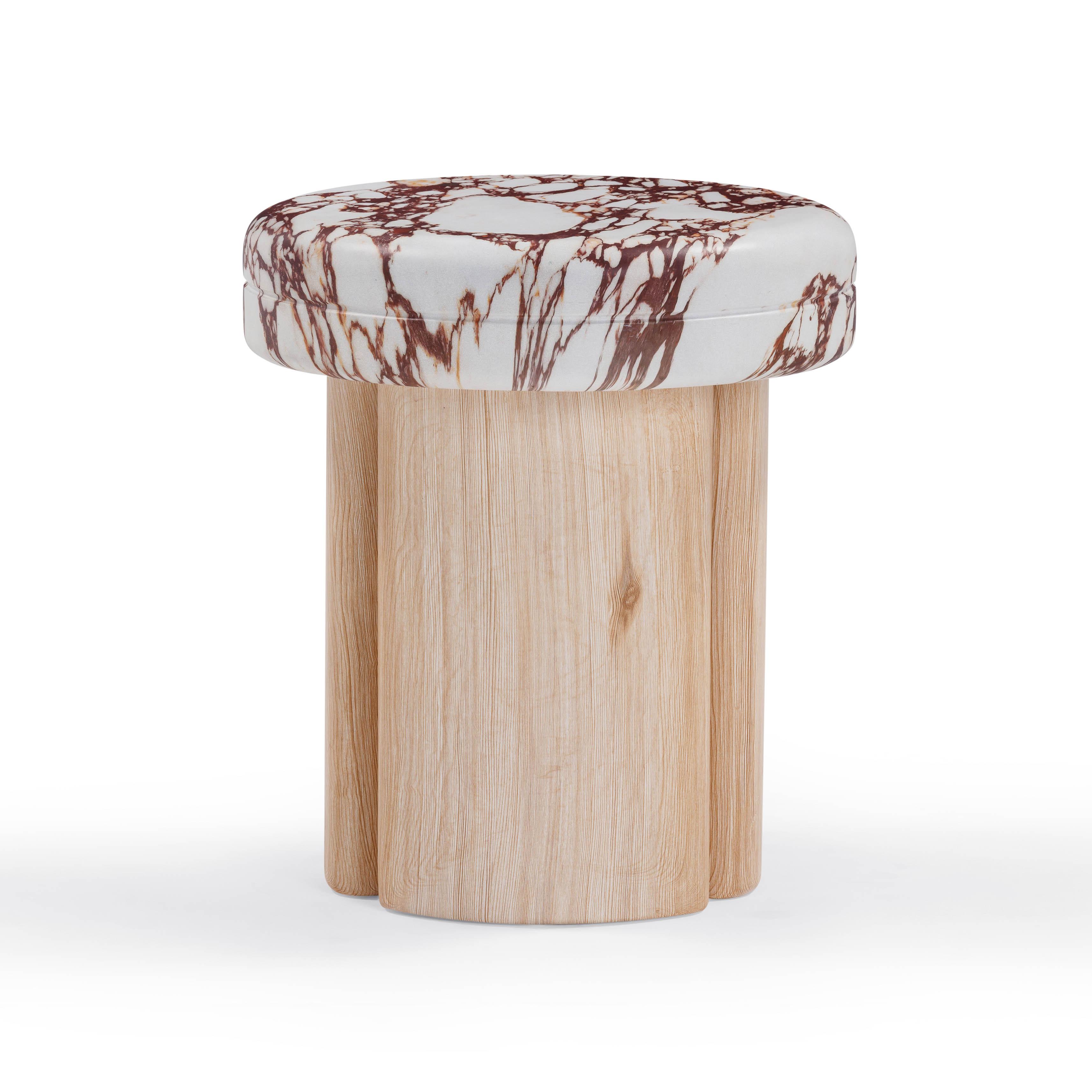 Sheila Textured Concrete Indoor/Outdoor Side Table