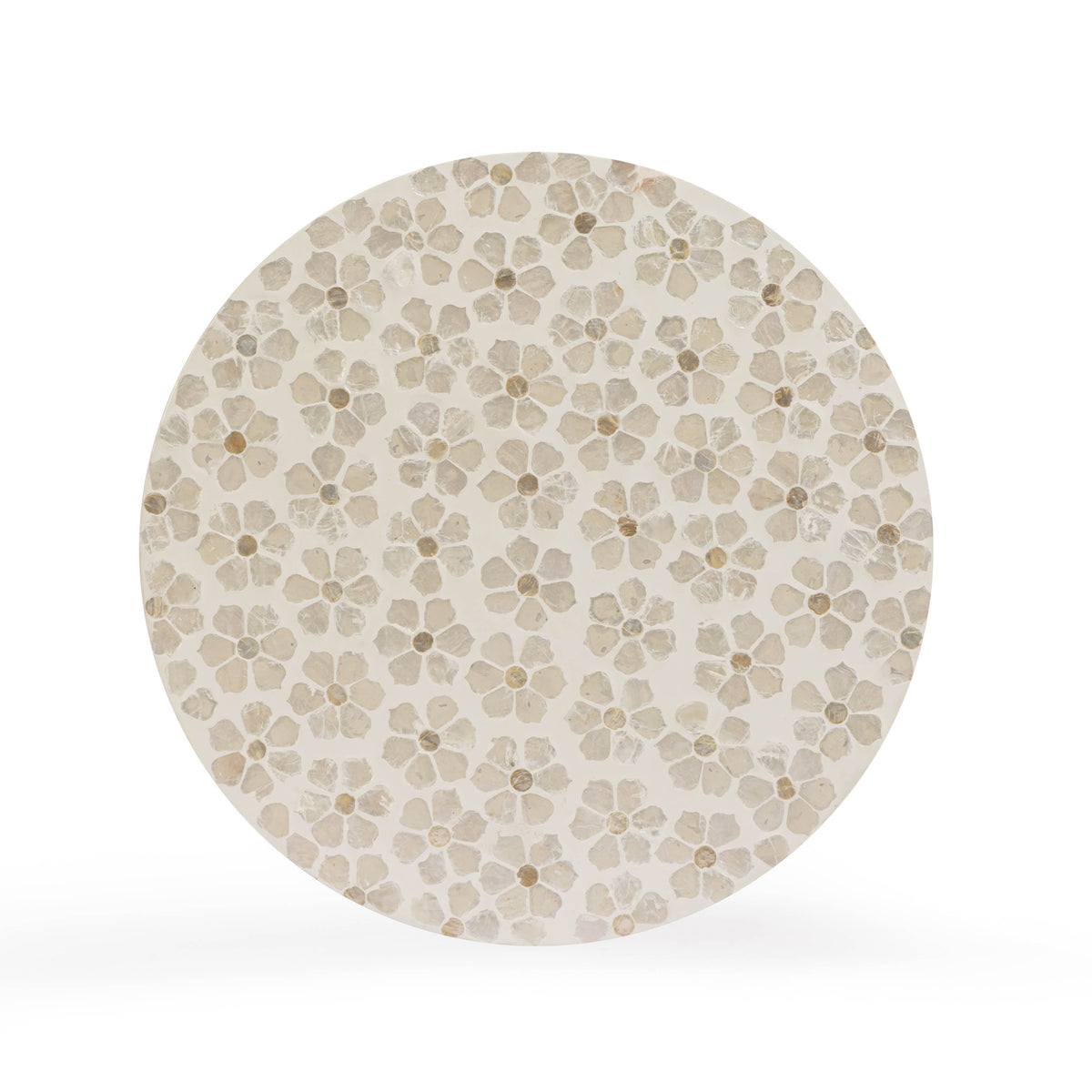 Lorna Capiz Shell Accent Stool
