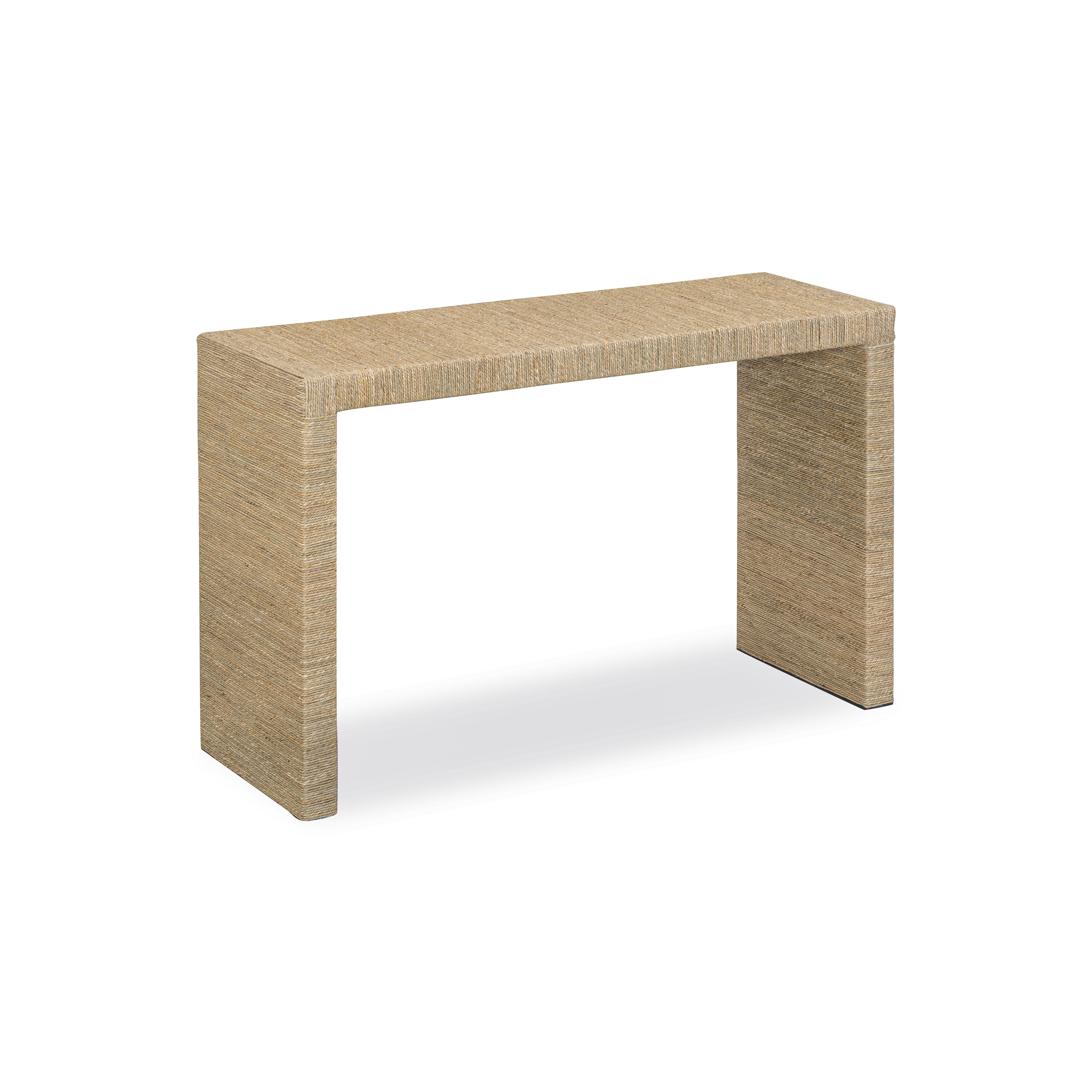 Mona Natural Seagrass Console Table