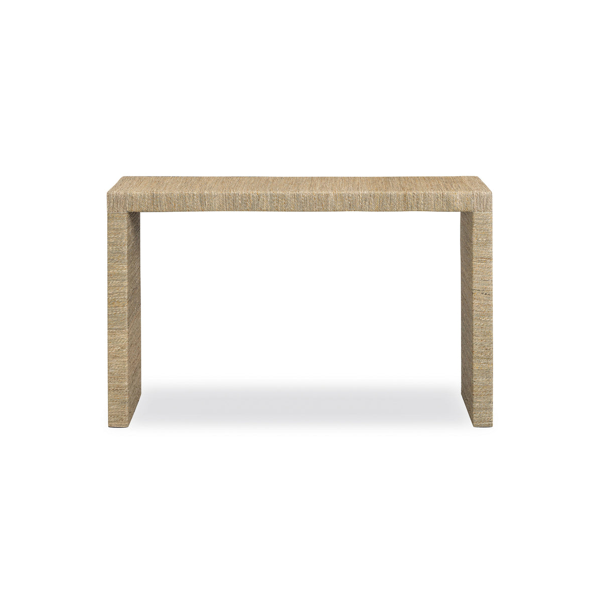Mona Natural Seagrass Console Table