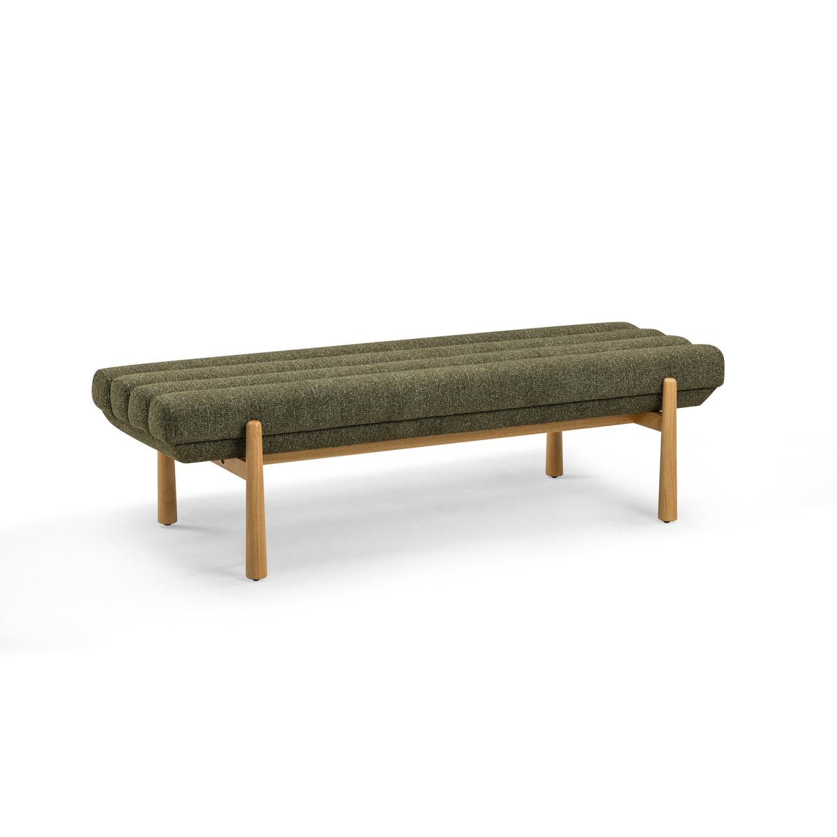 Julianna 56" Textured Performance Fabric Bench