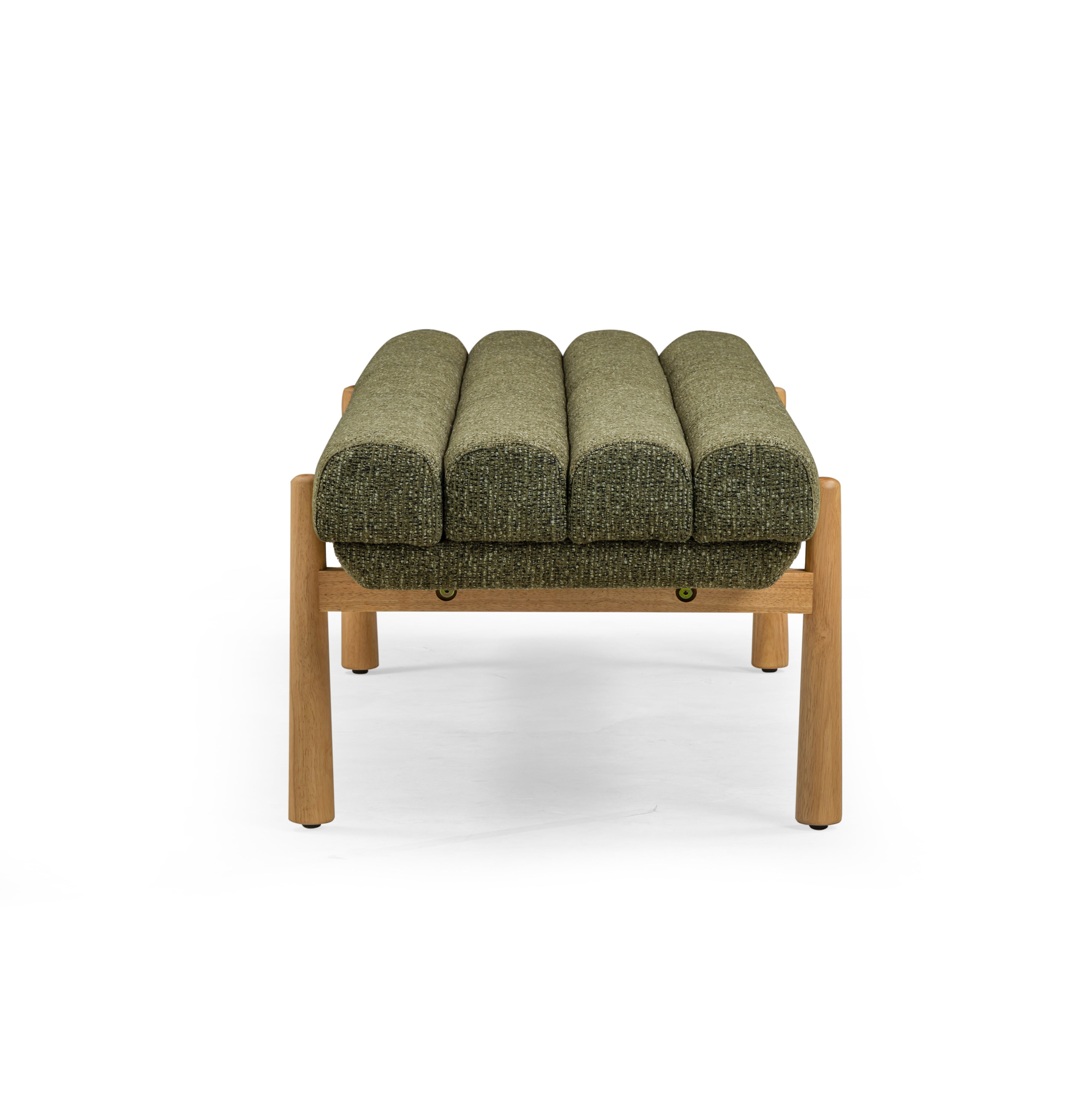 Julianna 56" Textured Performance Fabric Bench