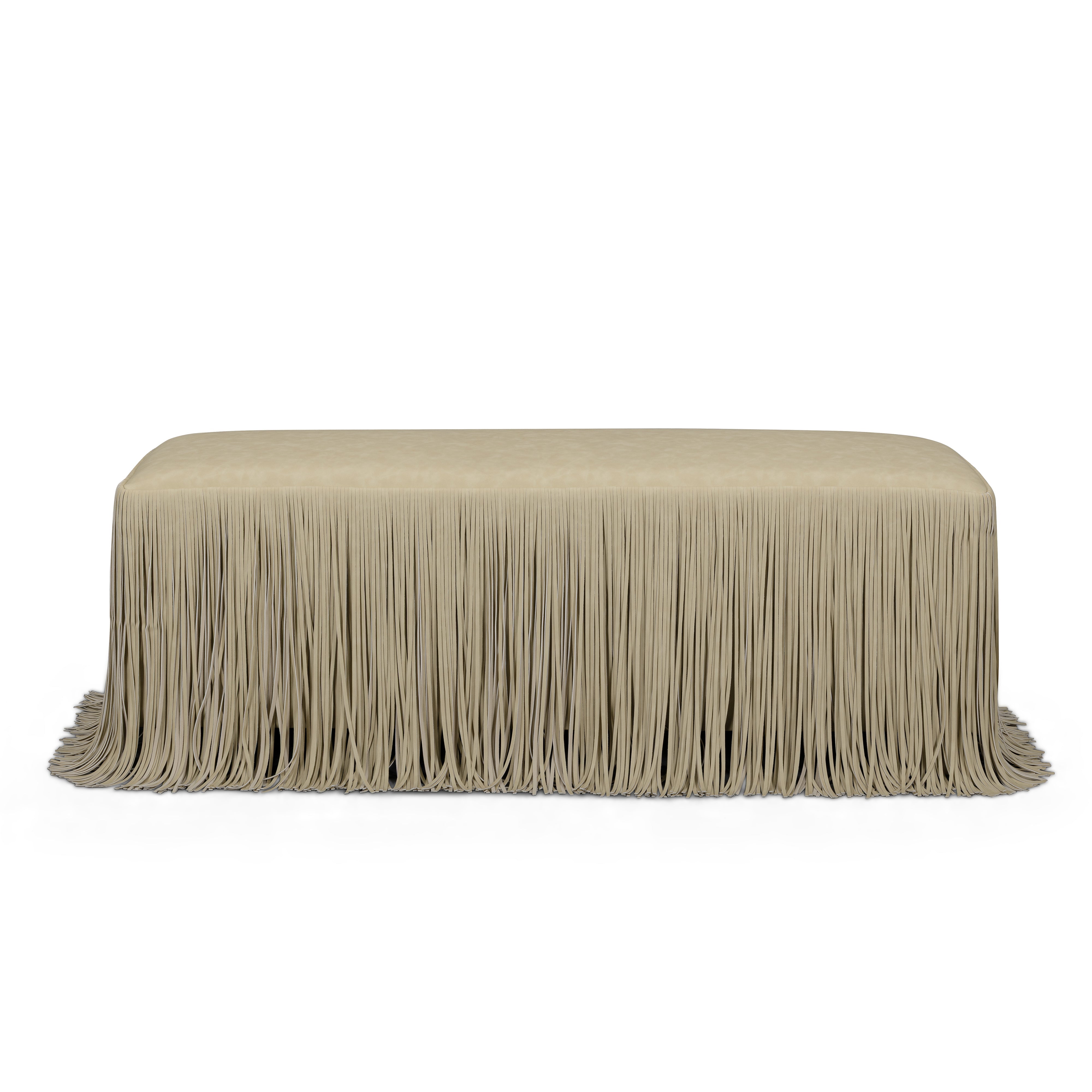 Shag Me 50" Performance Vegan Leather Bench