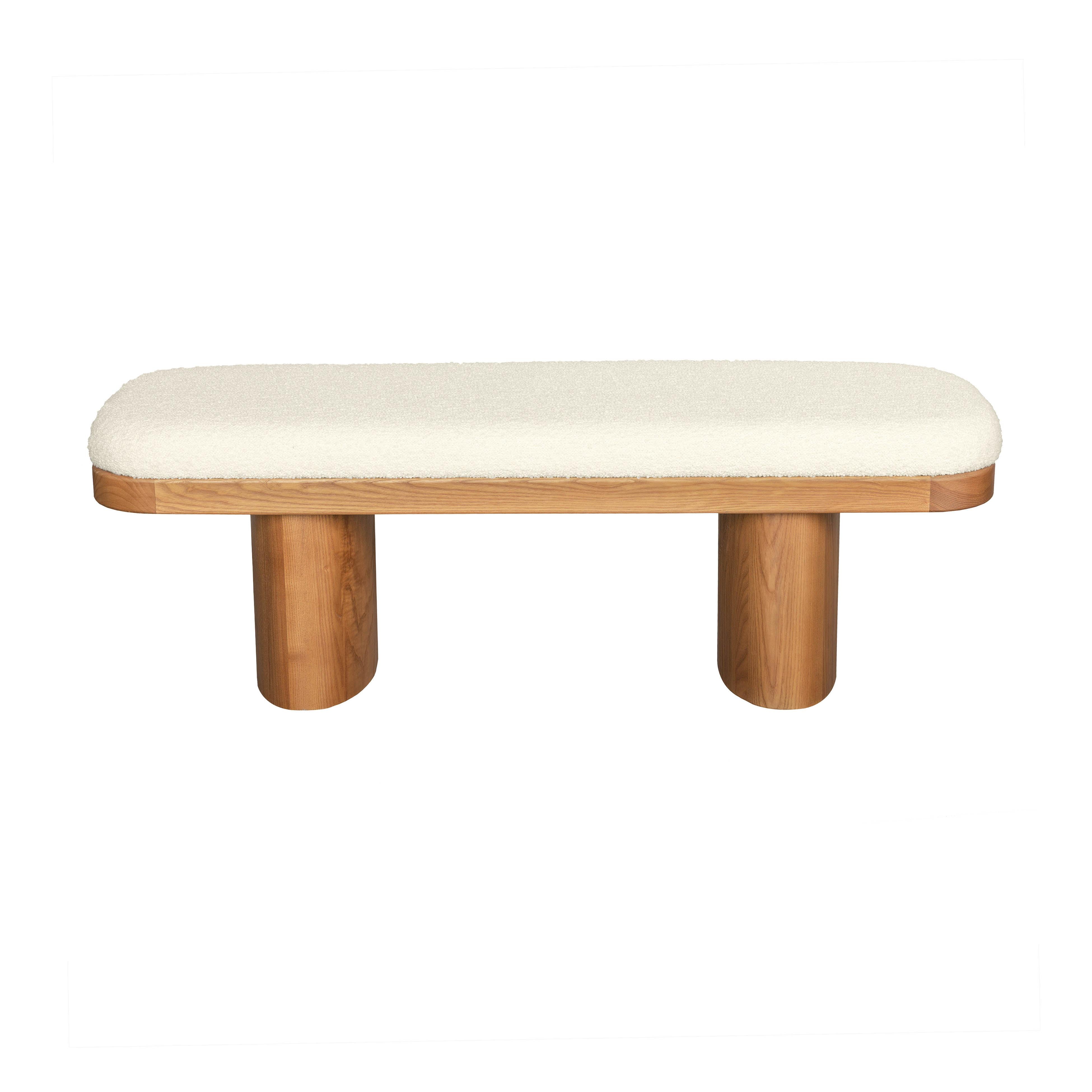 Ollie White Boucle Wooden Bench Benches TOV Furniture , Black Friday Sale TOV Furniture Furniture Sale, Old Bones Co, Mid Century Furniture Sale, Four Hands Furniture, Black Friday Sale Ollie White Boucle Wooden Bench,Gus Sale, Perigold Ollie White Boucle Wooden Bench Benches Black Friday Sale , Perigold Sale Ollie White Boucle Wooden Bench,Ollie White Boucle Wooden Bench Lulu and Georgia, Burke Decor Sale Ollie White Boucle Wooden Bench, www.oldbonesco.com