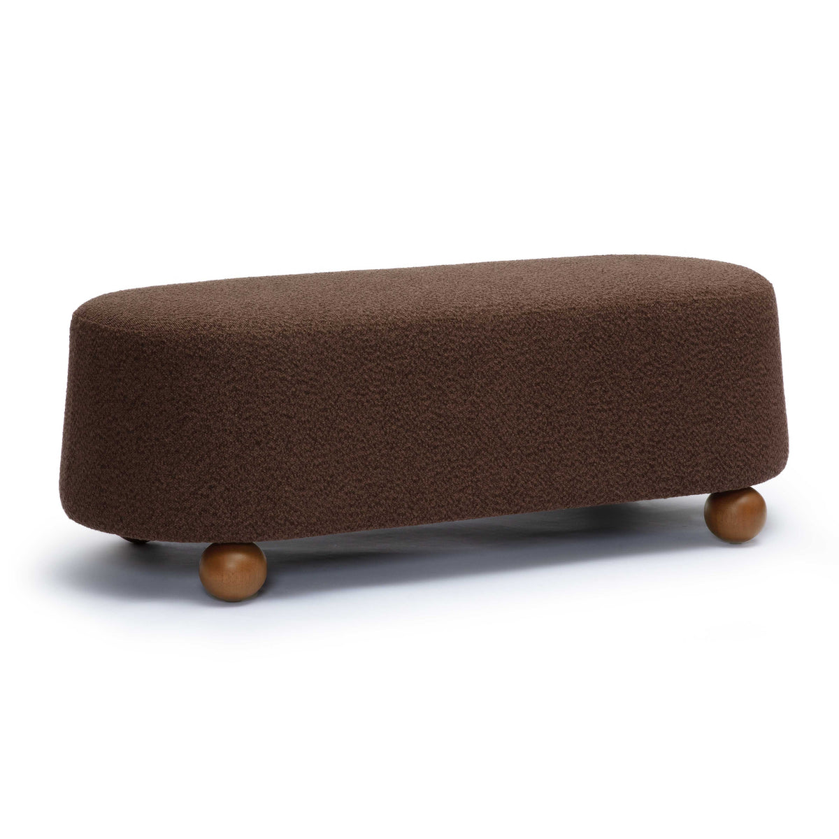 Jaine 48" Performance Boucle Large Ottoman