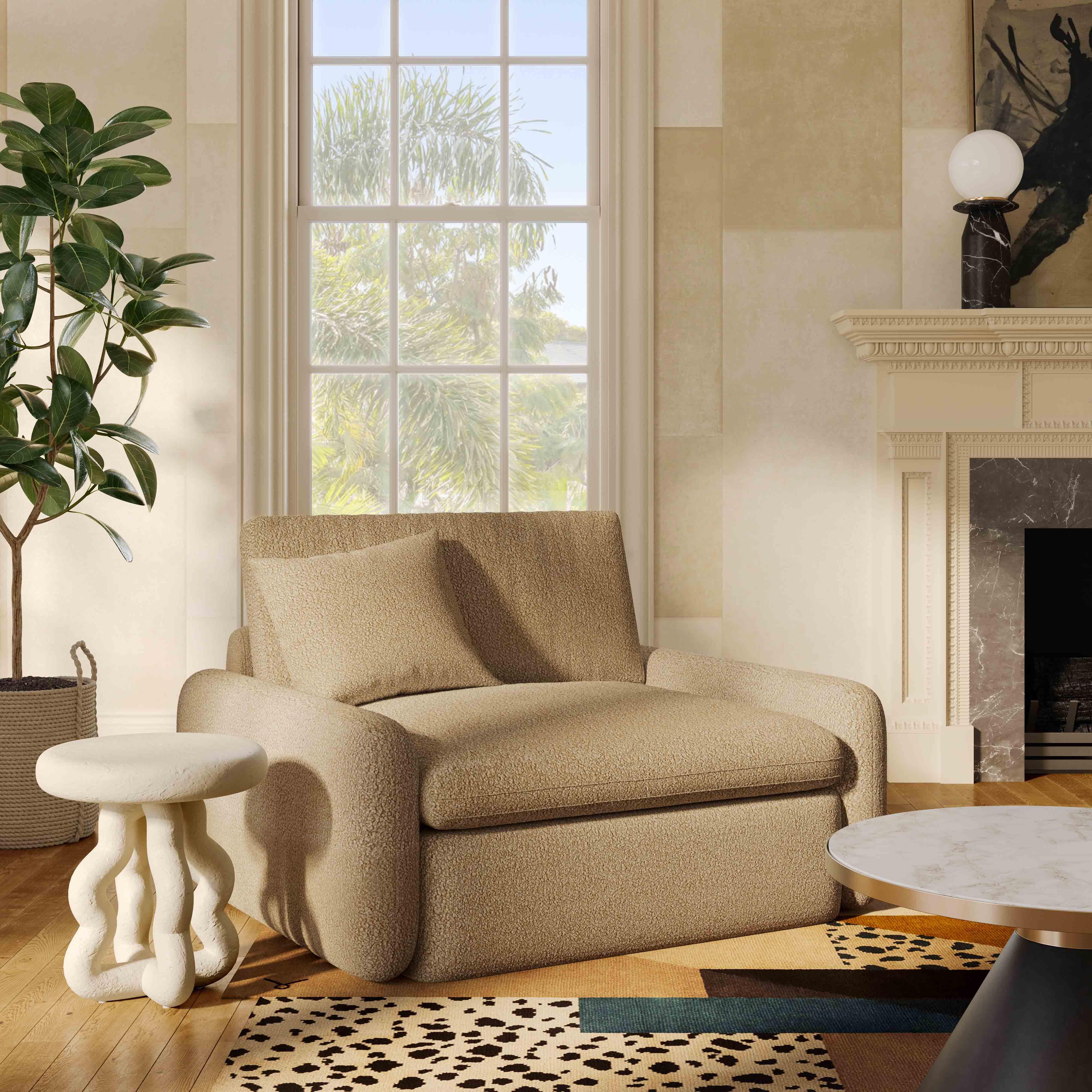 Rachelle Tan Boucle Lounge Chair Accent Chairs TOV Furniture , Black Friday Sale TOV Furniture Furniture Sale, Old Bones Co, Mid Century Furniture Sale, Four Hands Furniture, Black Friday Sale Rachelle Tan Boucle Lounge Chair,Gus Sale, Perigold Rachelle Tan Boucle Lounge Chair Accent Chairs Black Friday Sale , Perigold Sale Rachelle Tan Boucle Lounge Chair,Rachelle Tan Boucle Lounge Chair Lulu and Georgia, Burke Decor Sale Rachelle Tan Boucle Lounge Chair, www.oldbonesco.com