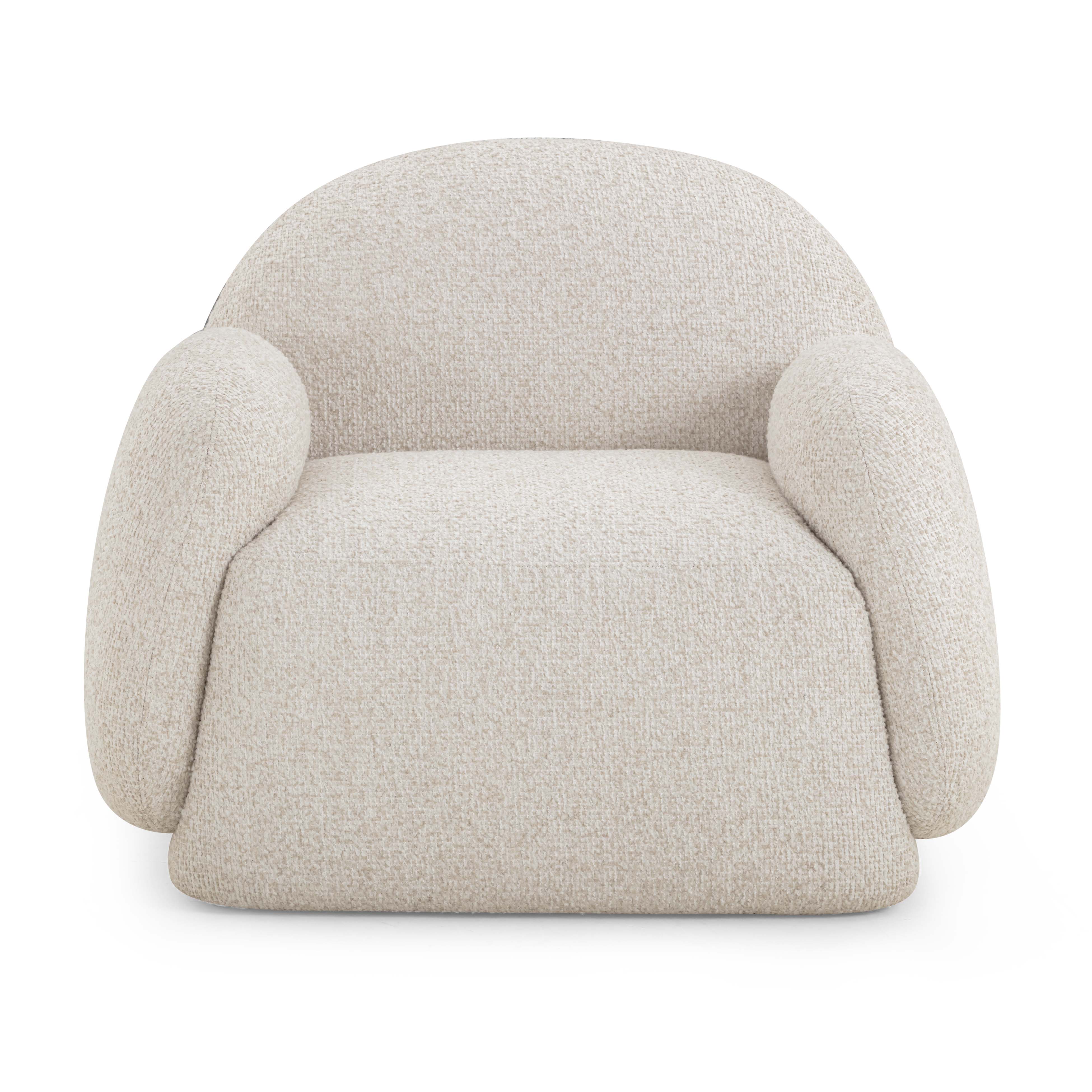 Marius Contract-Grade Boucle Accent Chair