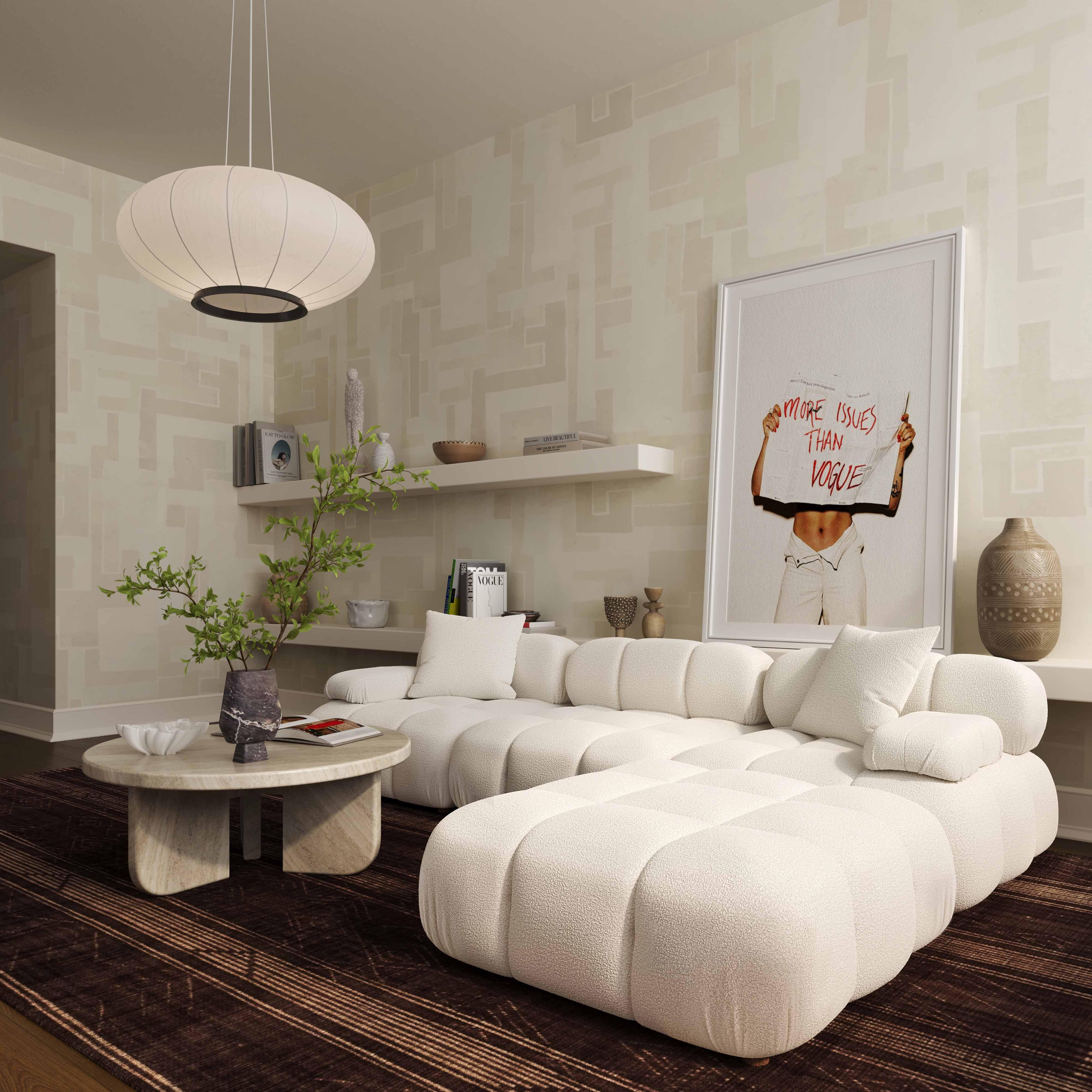 Calliope Cream Vegan Shearling Modular Armless Chair Sectionals TOV Furniture , Black Friday Sale TOV Furniture Furniture Sale, Old Bones Co, Mid Century Furniture Sale, Four Hands Furniture, Black Friday Sale Calliope Cream Vegan Shearling Modular Armless Chair,Gus Sale, Perigold Calliope Cream Vegan Shearling Modular Armless Chair Sectionals Black Friday Sale , Perigold Sale Calliope Cream Vegan Shearling Modular Armless Chair,Calliope Cream Vegan Shearling Modular Armless Chair Lulu and Georgia, Burke De