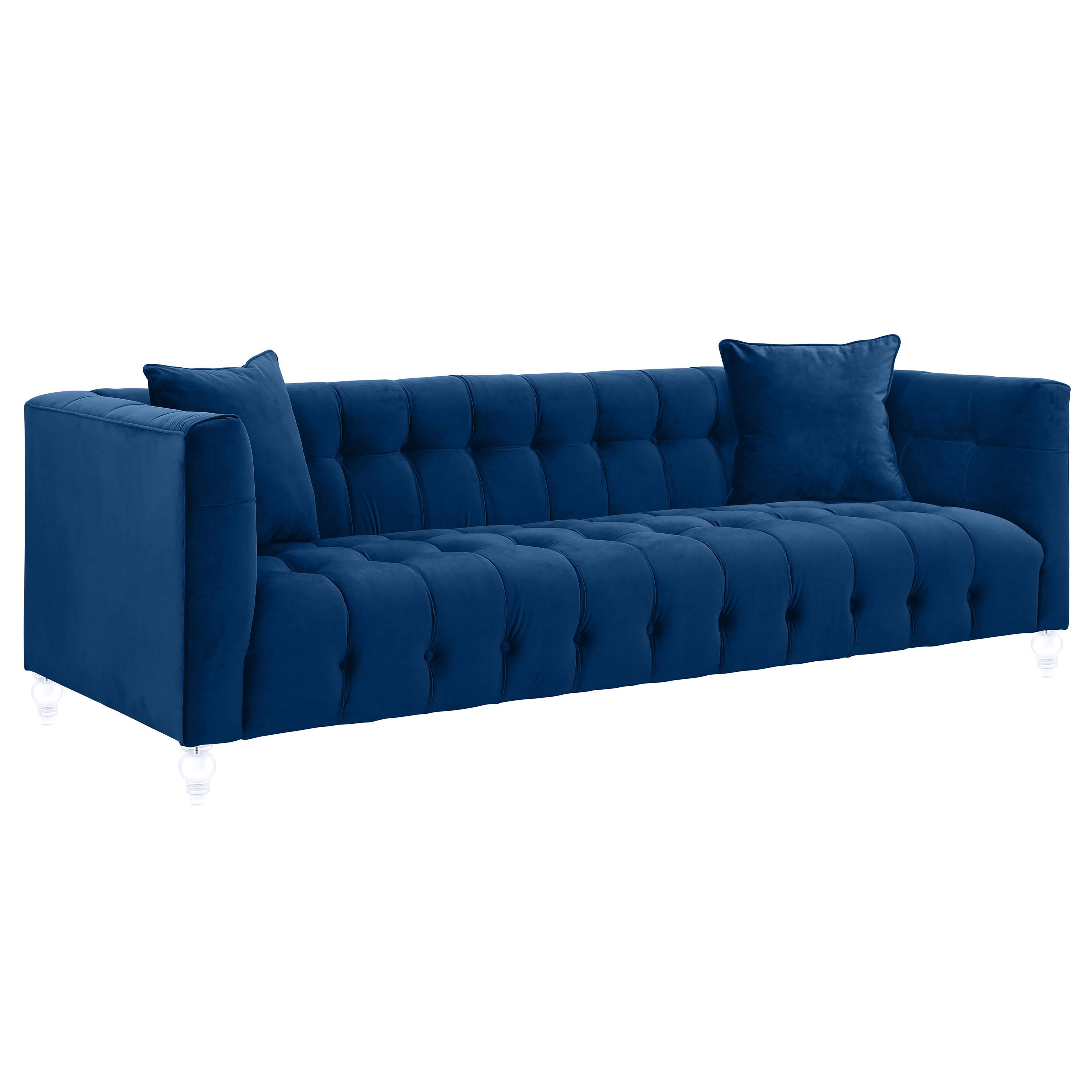 Bea Velvet Sofa Sofas TOV Furniture Navy , Black Friday Sale TOV Furniture Furniture Sale, Old Bones Co, Mid Century Furniture Sale, Four Hands Furniture, Black Friday Sale Bea Velvet Sofa,Gus Sale, Perigold Bea Velvet Sofa Sofas Black Friday Sale , Perigold Sale Bea Velvet Sofa,Bea Velvet Sofa Lulu and Georgia, Burke Decor Sale Bea Velvet Sofa, www.oldbonesco.com