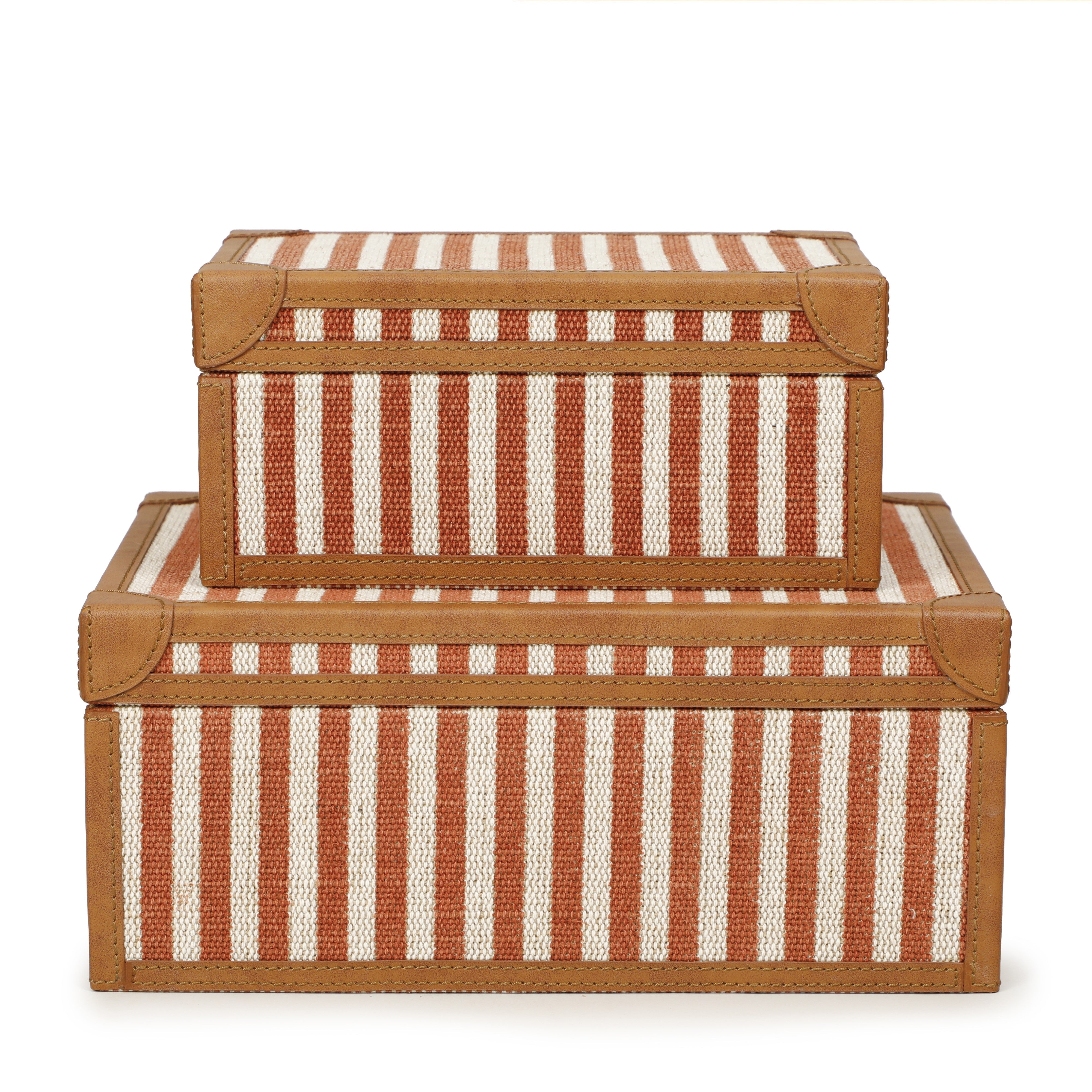 Kora Cotton Jute Contract-Grade Jewelry Box Set