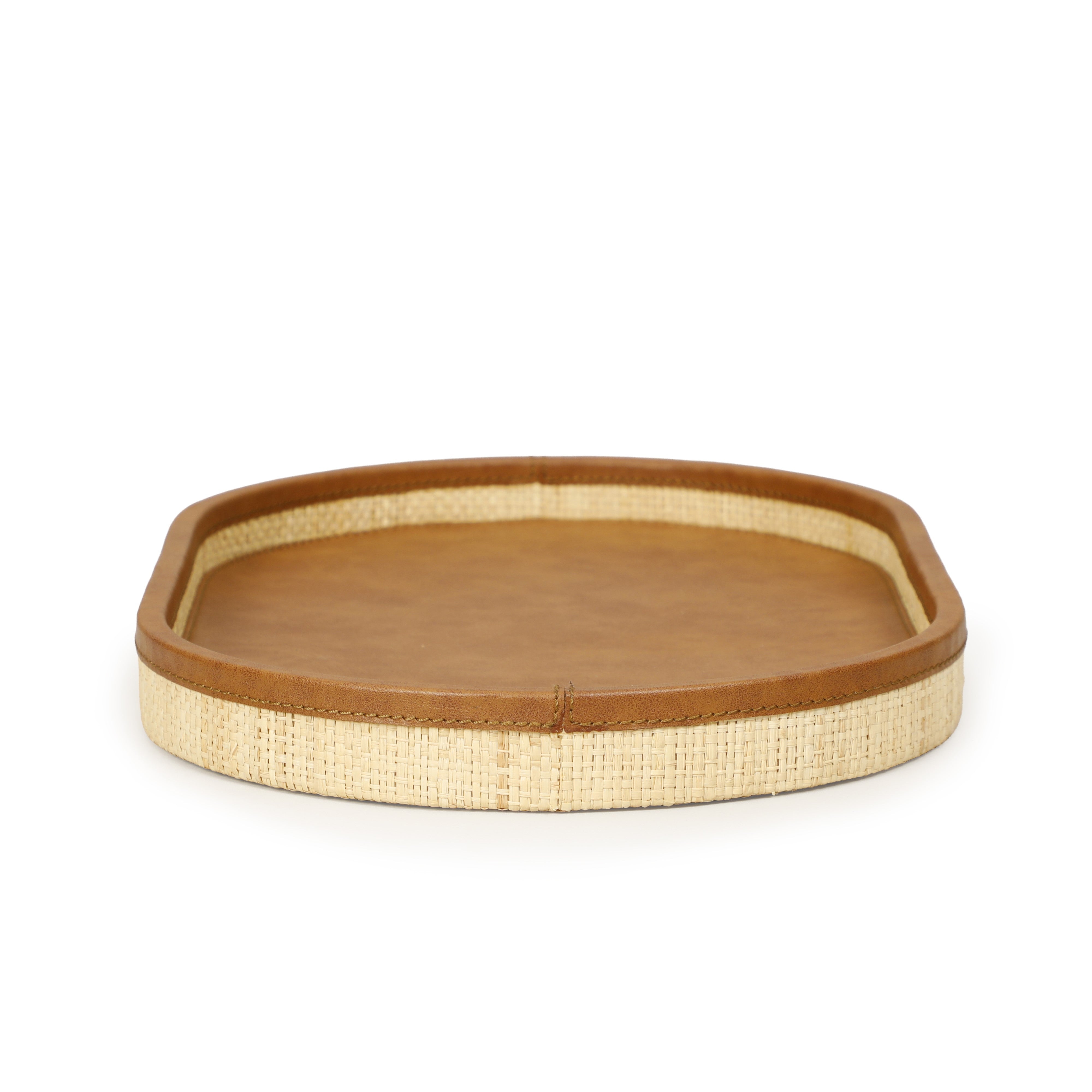 Hakiri Natural Raffia Contract-Grade Storage Tray