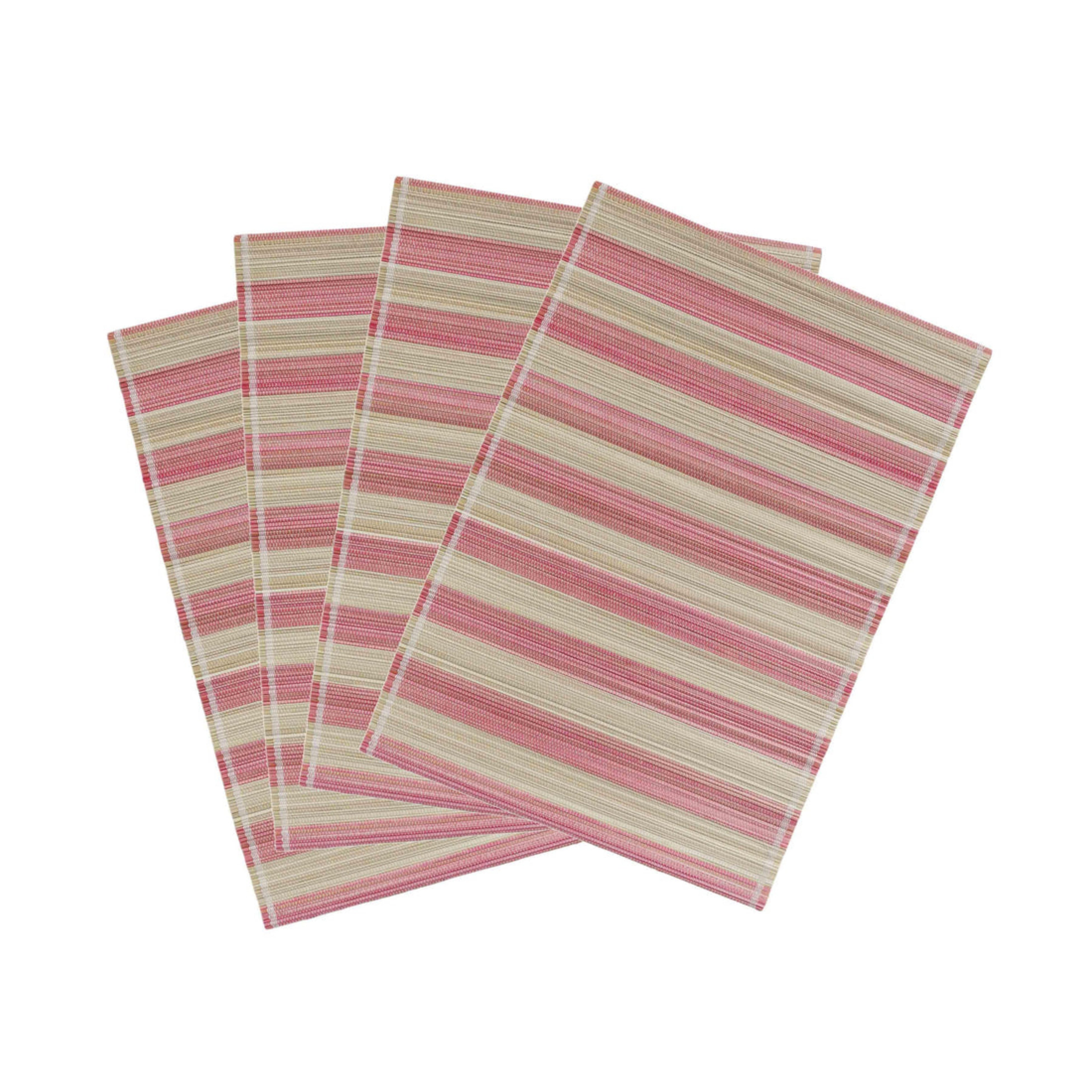 TOV Furniture Jora Faded Bamboo Placemat - Set of 4