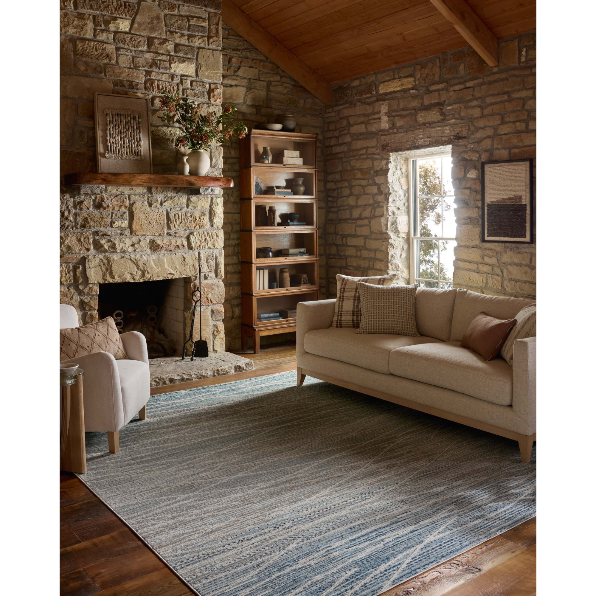 Loloi Townes Natural/Sky Rug