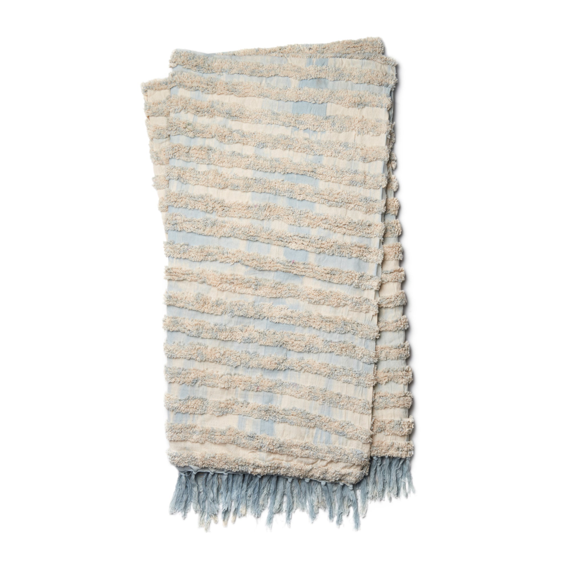 Loloi T0031 Light Blue 4'-2" x 5' Throw