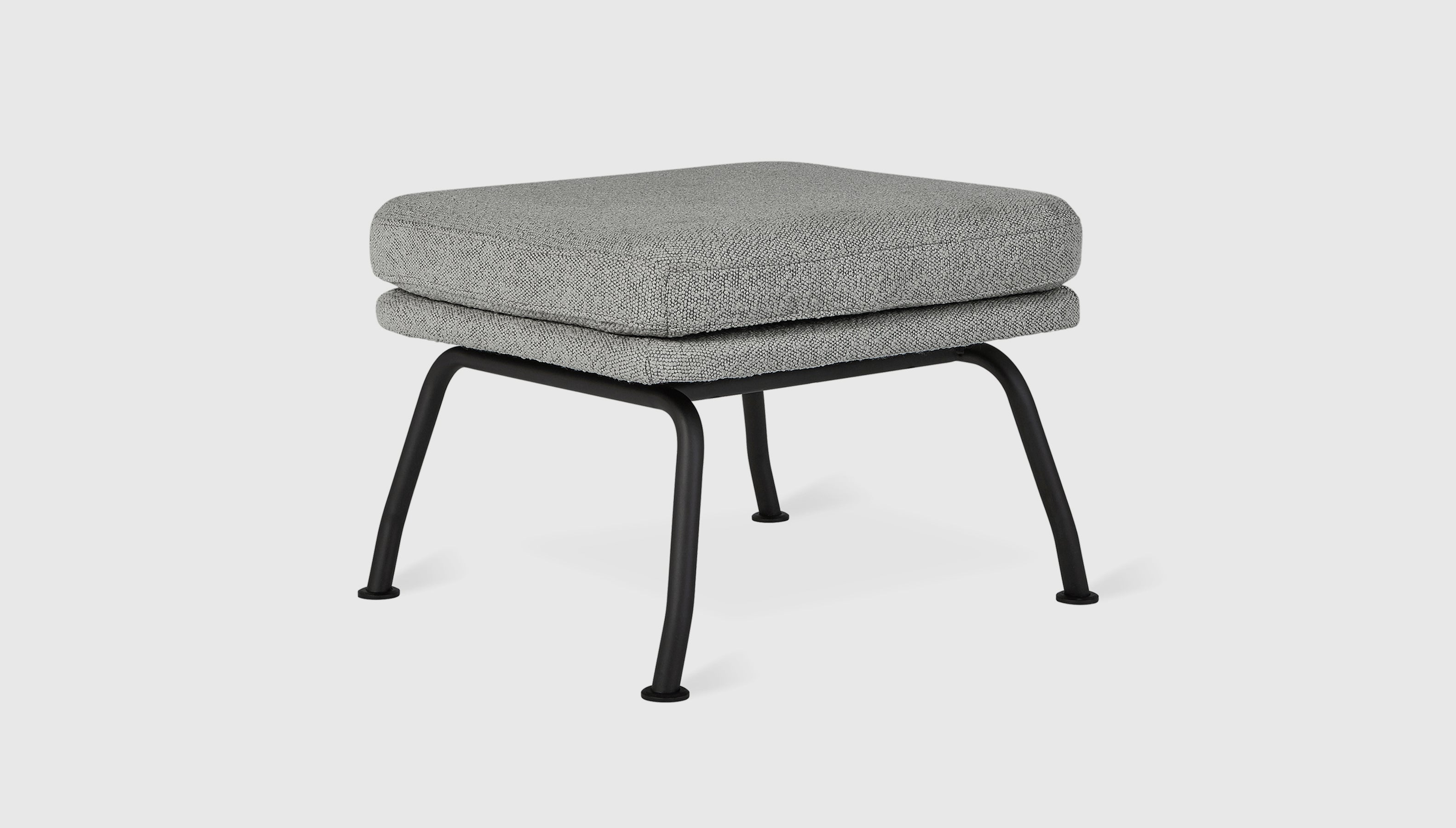 Tallinn Ottoman Copenhagen Iron / BlackOttoman Gus*  Copenhagen Iron Black  Four Hands, Mid Century Modern Furniture, Old Bones Furniture Company, Old Bones Co, Modern Mid Century, Designer Furniture, https://www.oldbonesco.com/