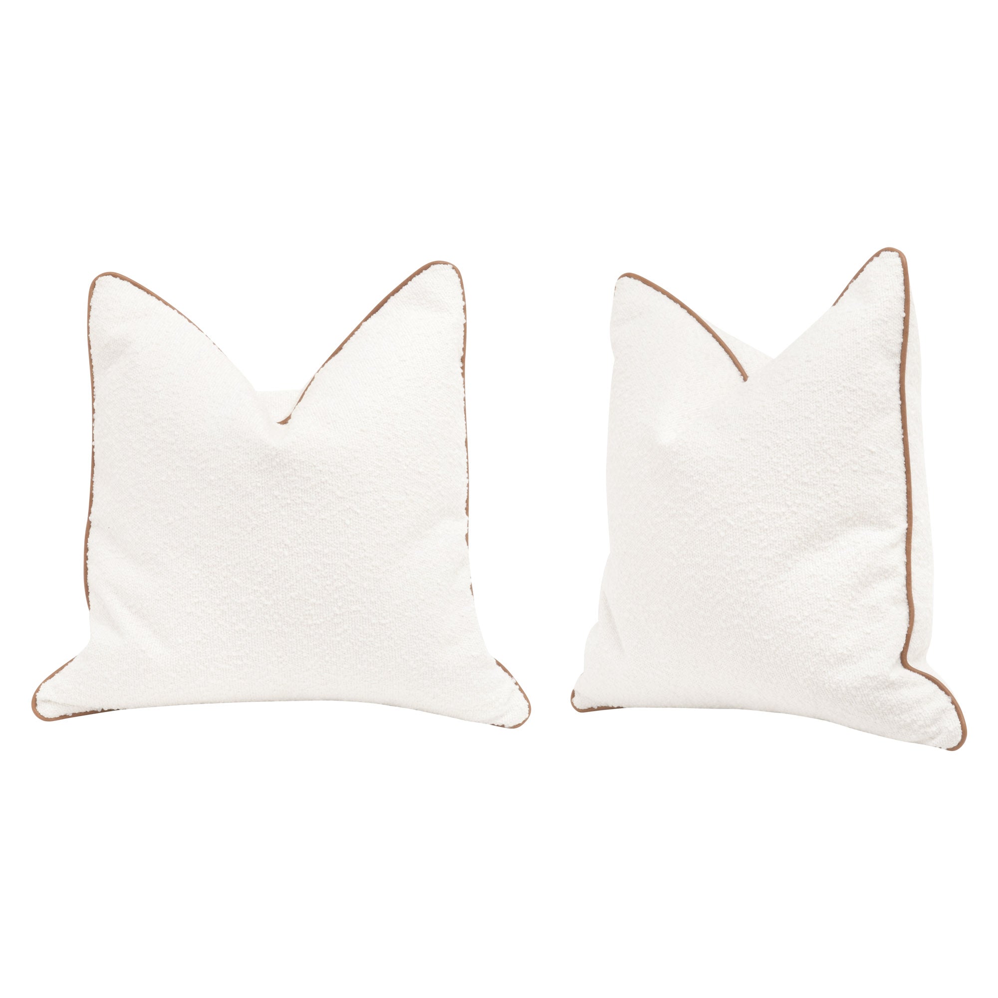 The Not So Basic 22" Essential Pillow - Set of 2 Accent Pillows Essentials For Living Boucle-Snow with Whiskey Brown , Black Friday Sale Essentials For Living Furniture Sale, Old Bones Co, Mid Century Furniture Sale, Four Hands Furniture, Black Friday Sale The Not So Basic 22" Essential Pillow - Set of 2,Gus Sale, Perigold The Not So Basic 22" Essential Pillow - Set of 2 Accent Pillows Black Friday Sale , Perigold Sale The Not So Basic 22" Essential Pillow - Set of 2,The Not So Basic 22" Essential Pillow - 
