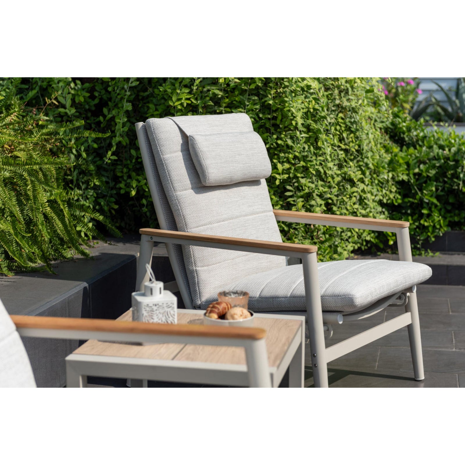 Topaz 2 Pieces Light Lounge Chair Set