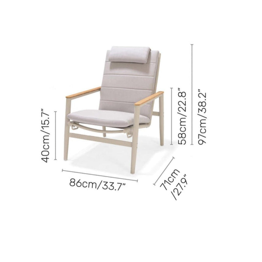 Topaz Light Lounge Chair