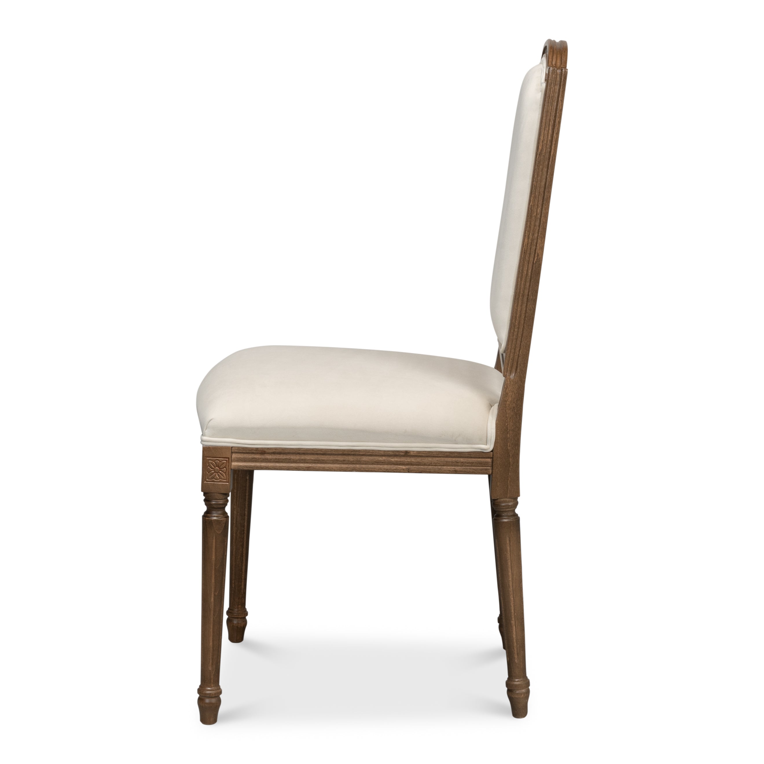 Louis Xvi Squared Side Chair - Set of 2