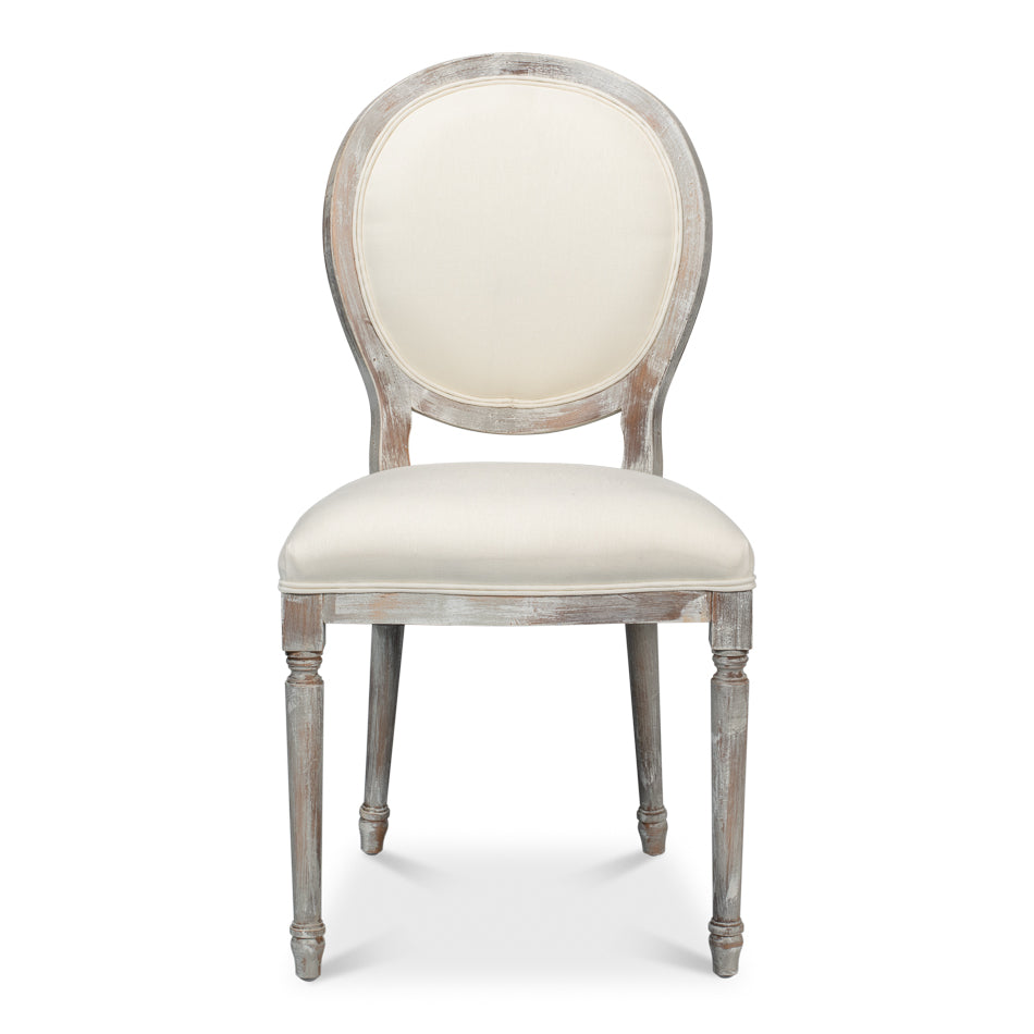 Round Back Side Chair - Set of 2