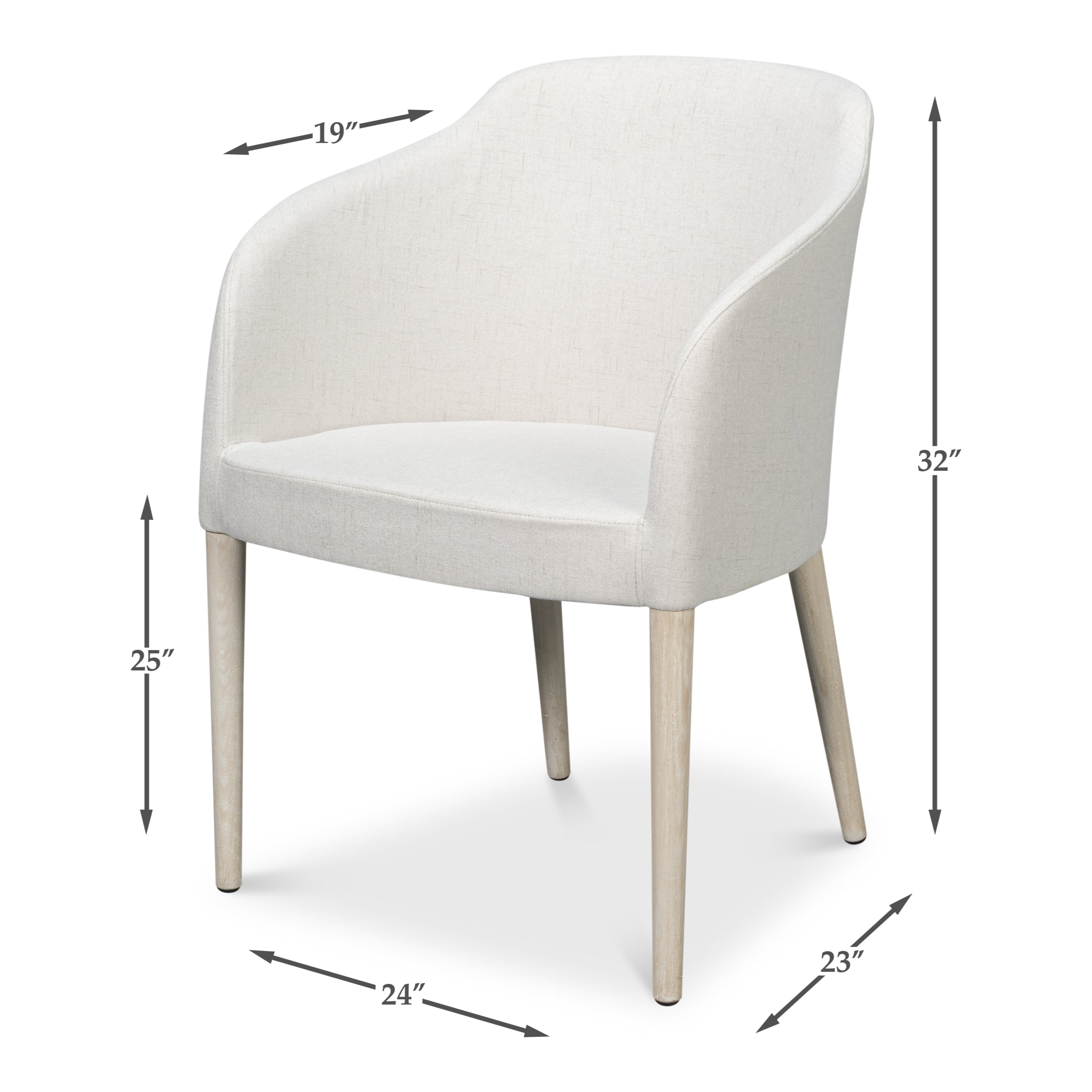 Occasional Contemporary Chair - Lime White