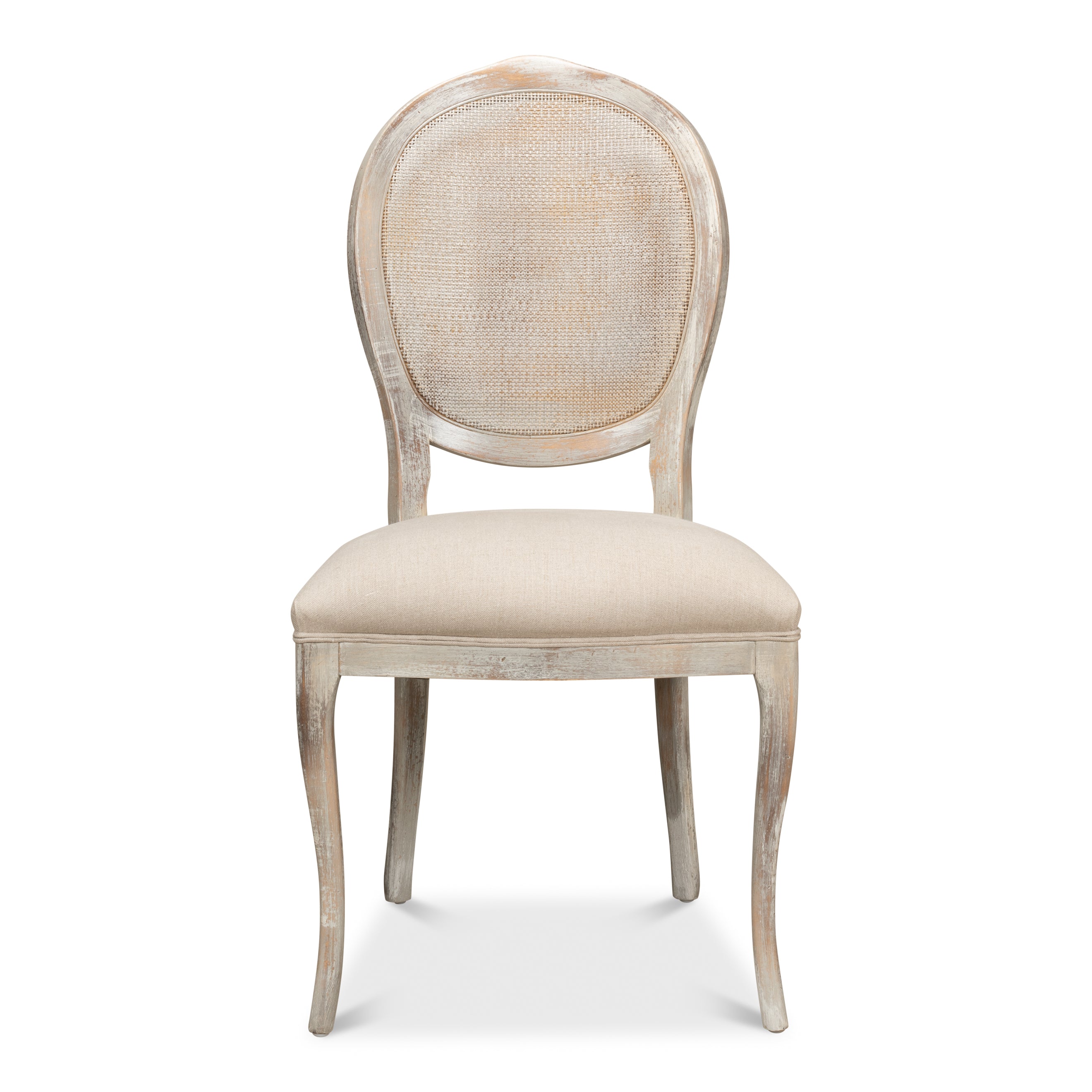 Oval Cane Back Chair - Set of 2