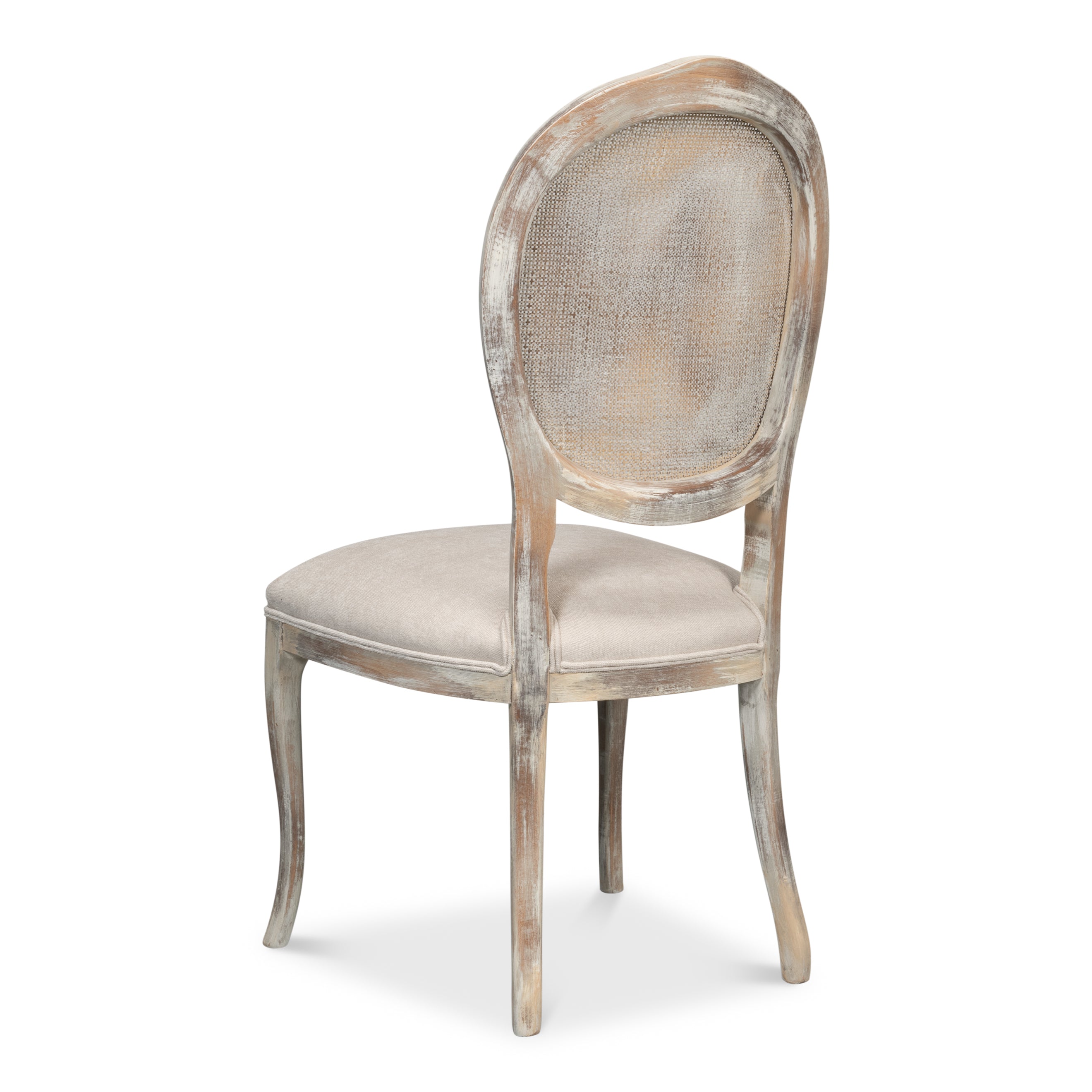 Oval Cane Back Chair - Set of 2
