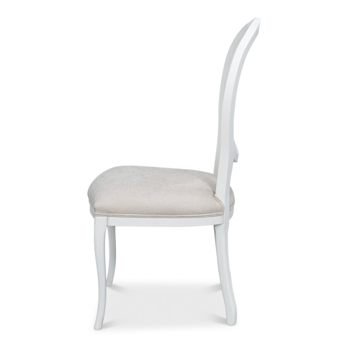 Oval Cane Back Side Chair - Set of 2