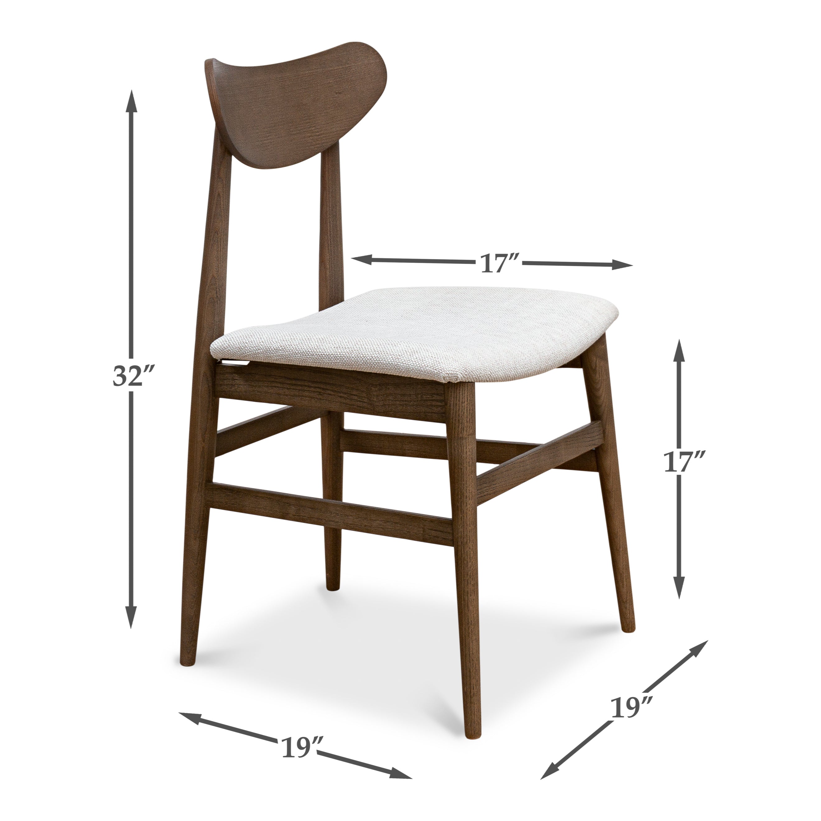 Mid-Century Side Chair - Set of 2