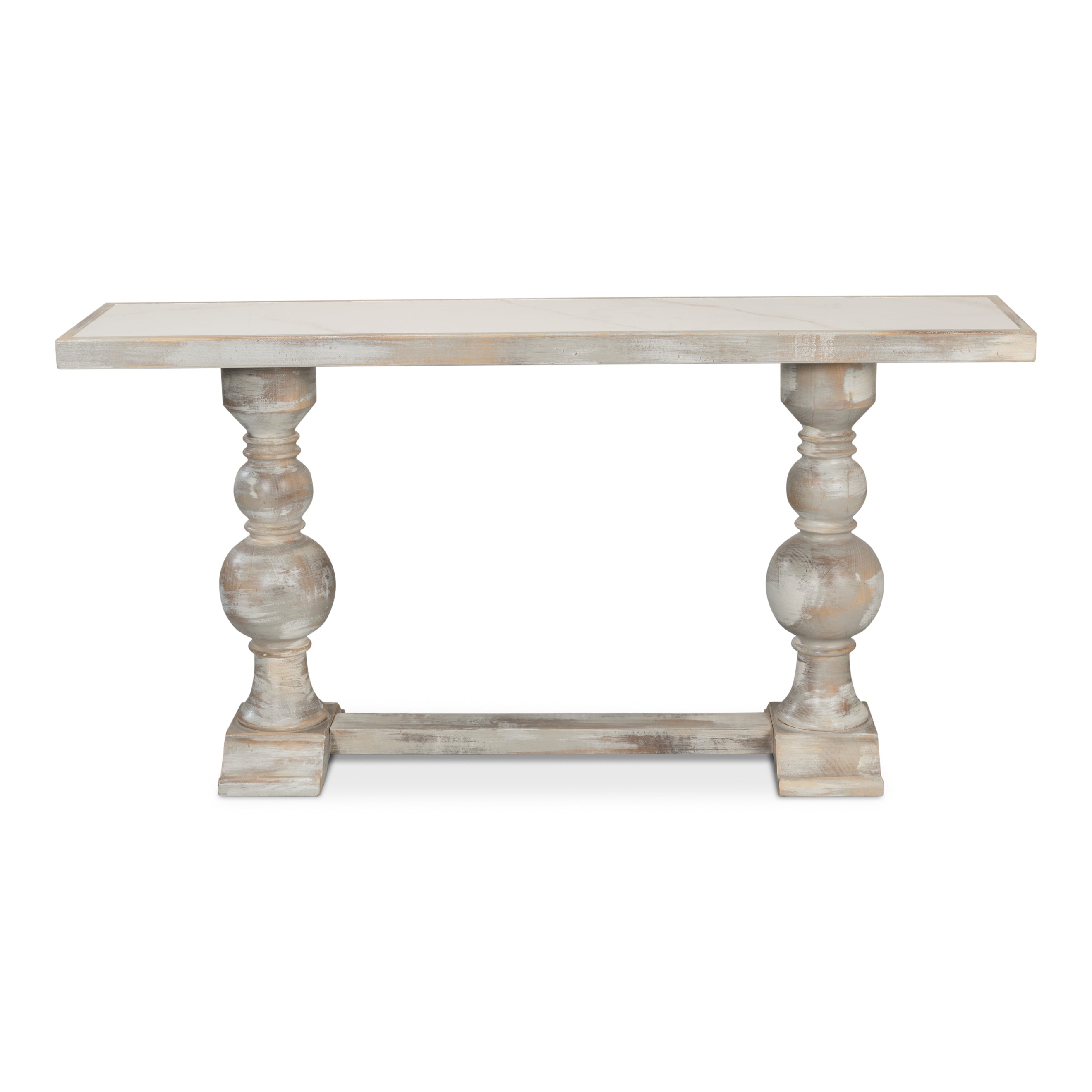 Stacy Double Pedestal Console