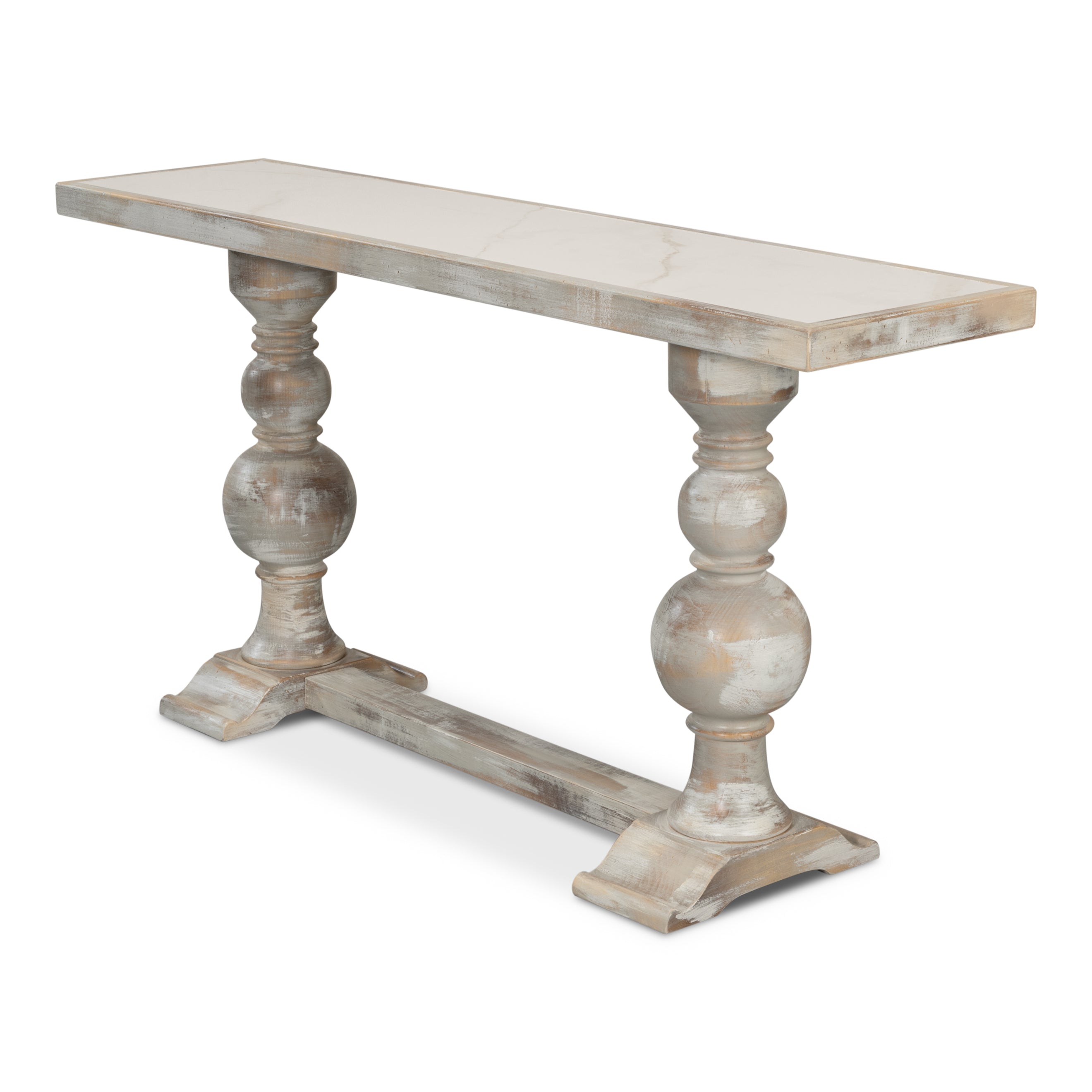 Stacy Double Pedestal Console