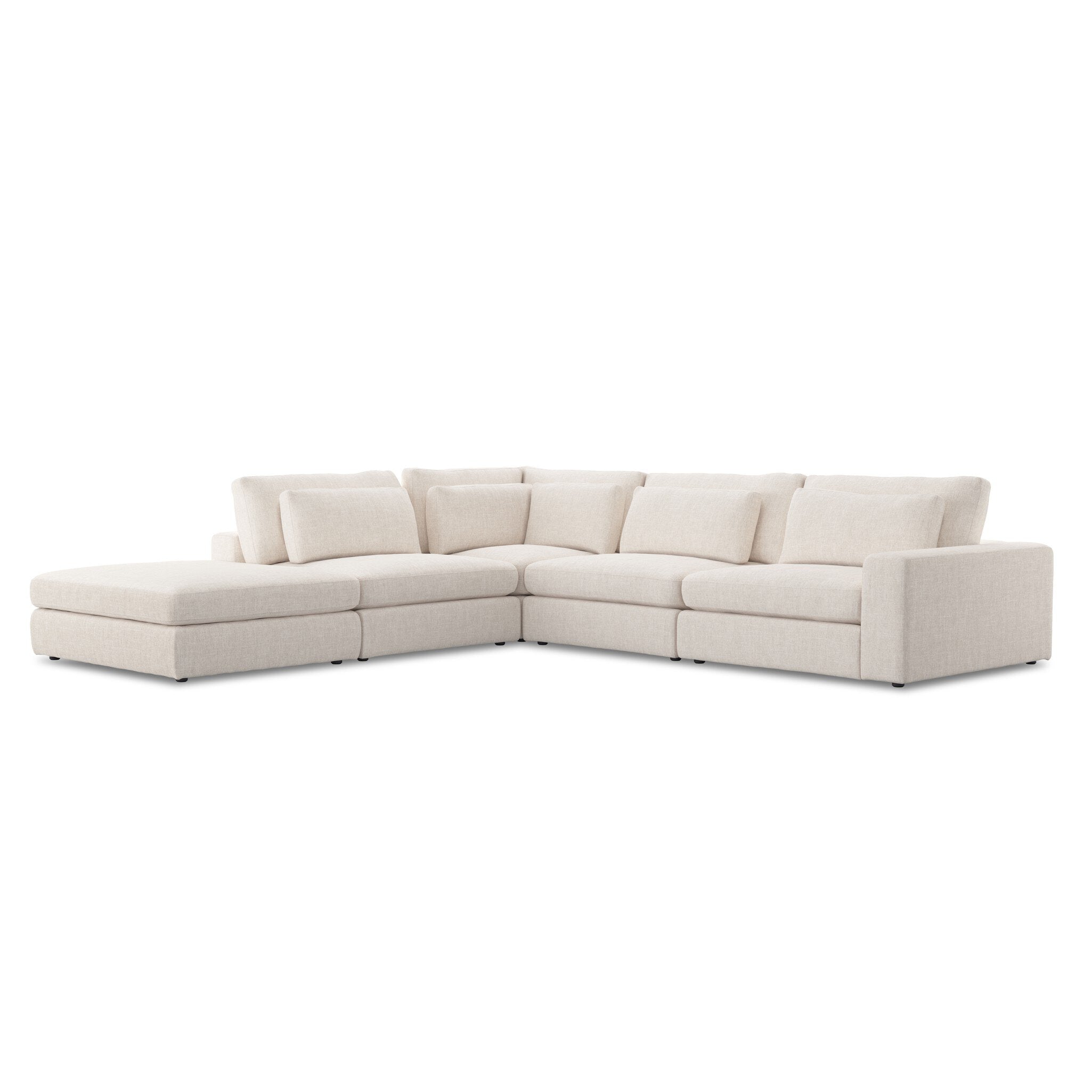 Bloor 4-Piece Sectional with Ottoman