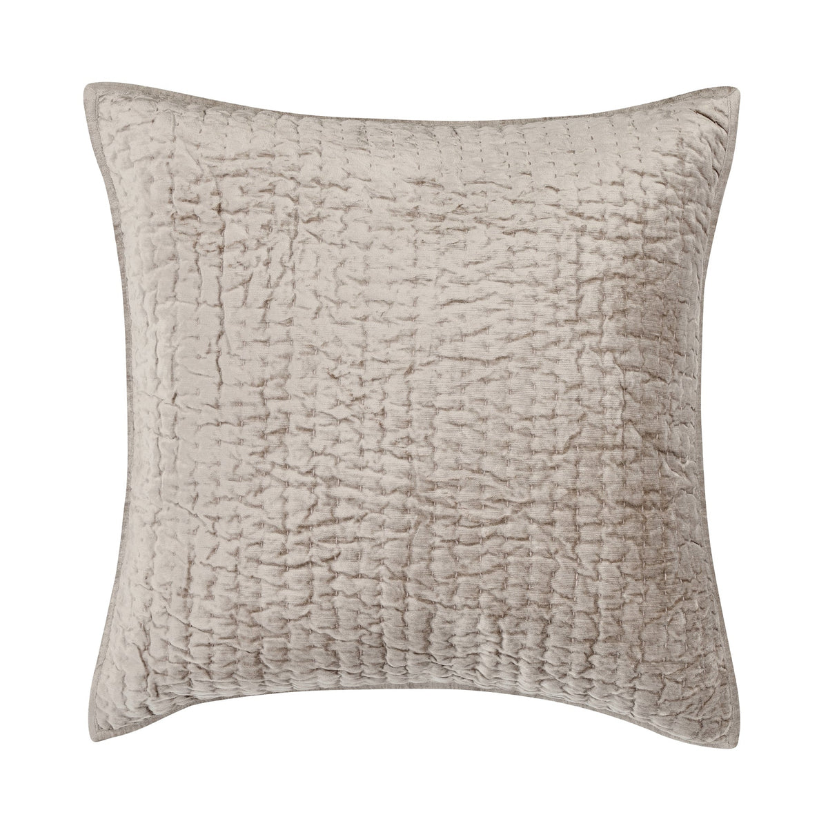 Bari Velvet Euro Pillow Sham