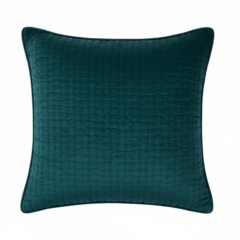 Bari Velvet Euro Pillow Sham