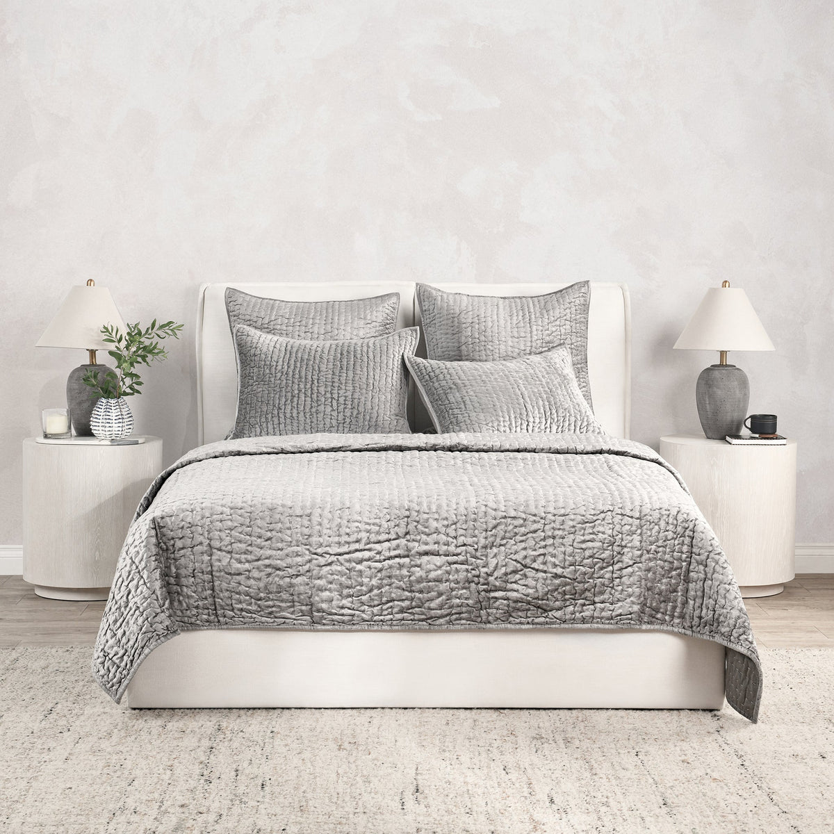 Bari Velvet King Pillow Sham