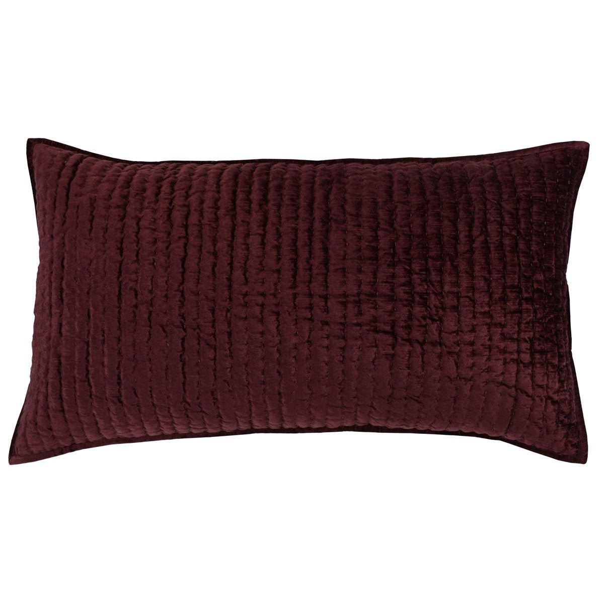 Bari Velvet King Pillow Sham