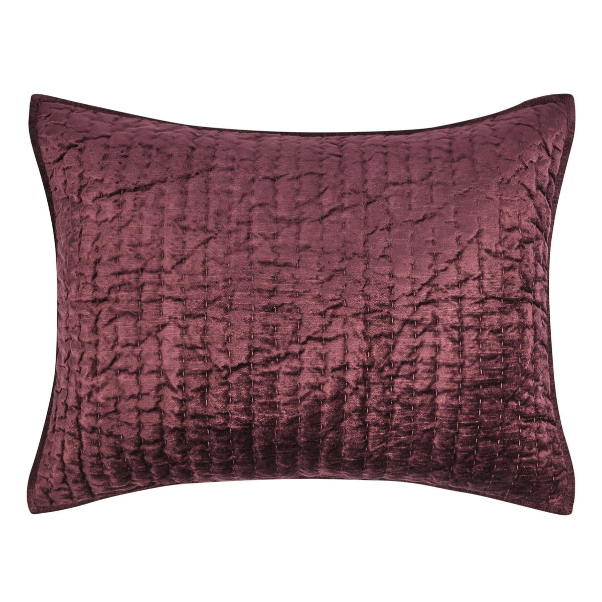 Bari Velvet Standard Pillow Sham