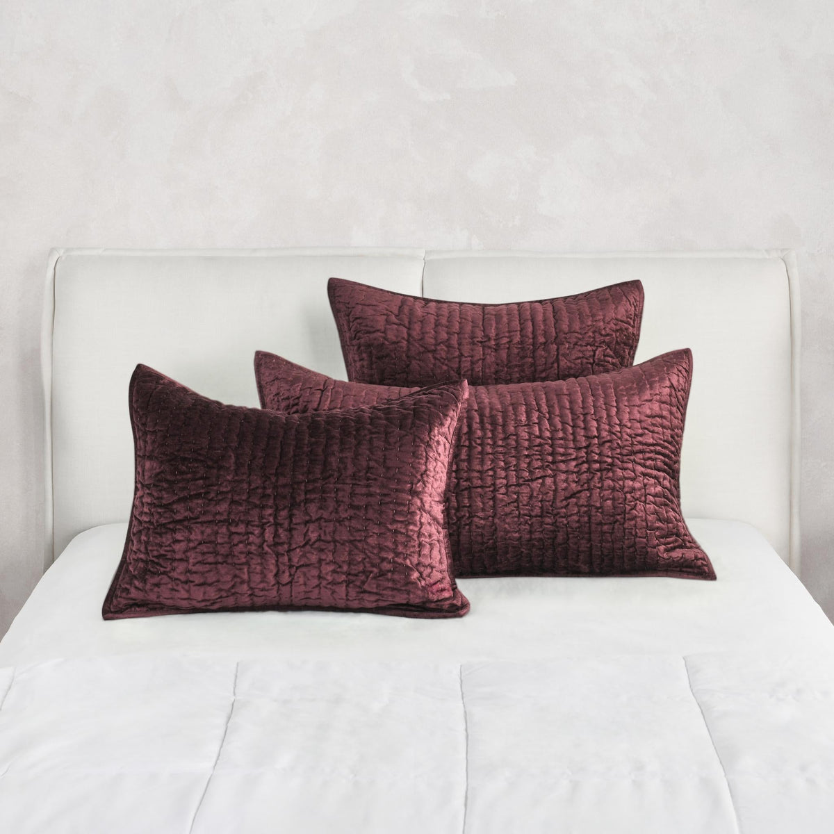 Bari Velvet Standard Pillow Sham