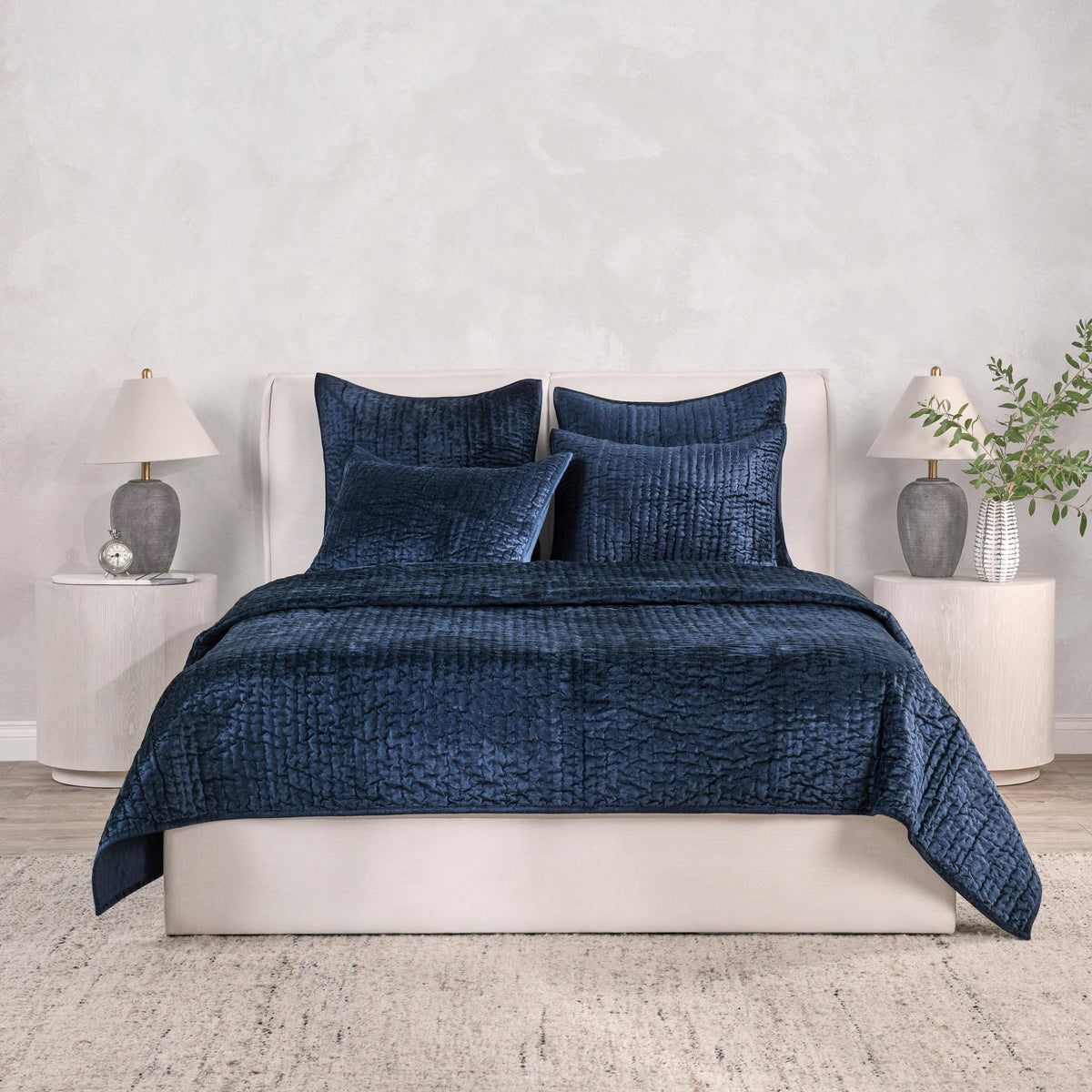 Bari Velvet Standard Pillow Sham