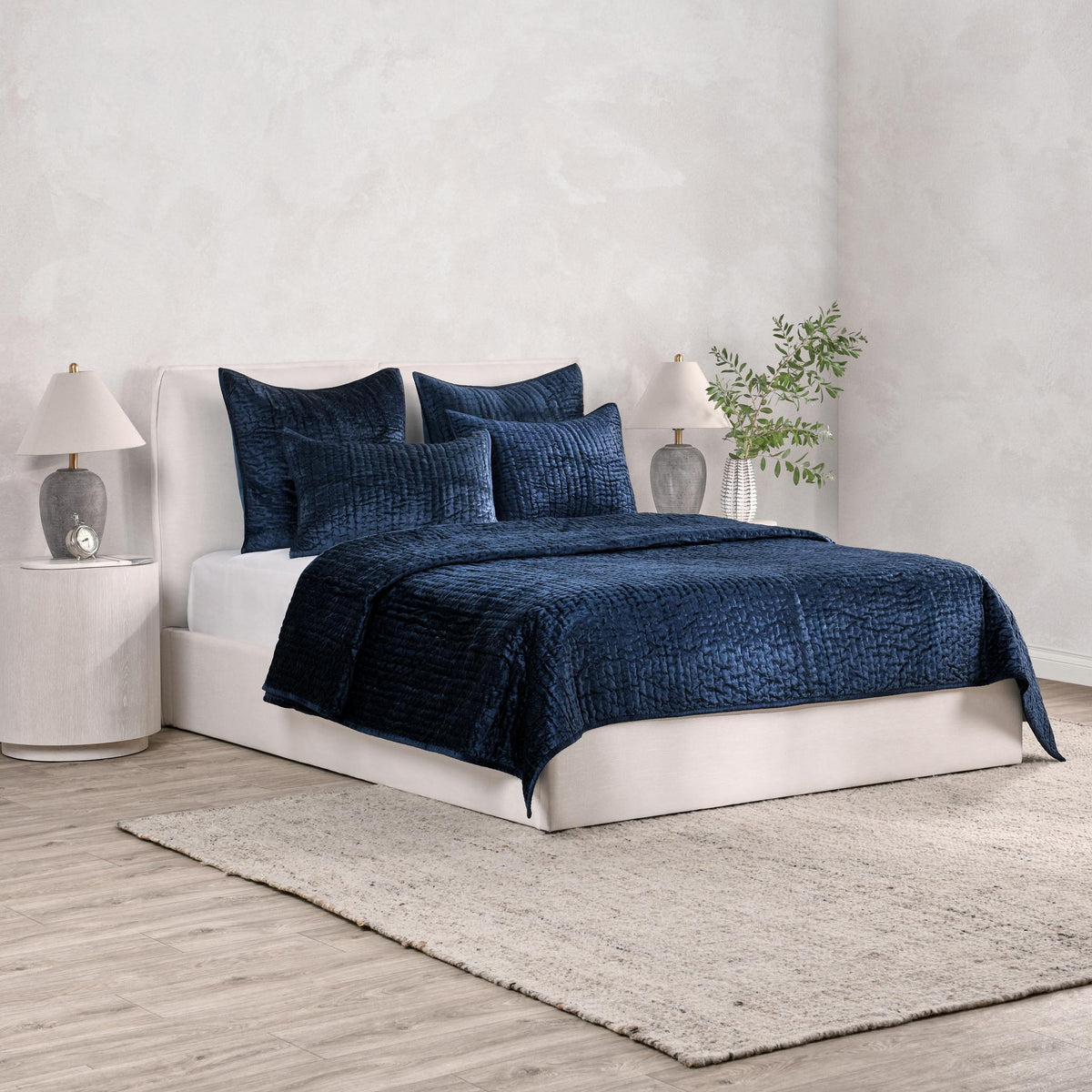 Bari Velvet Standard Pillow Sham