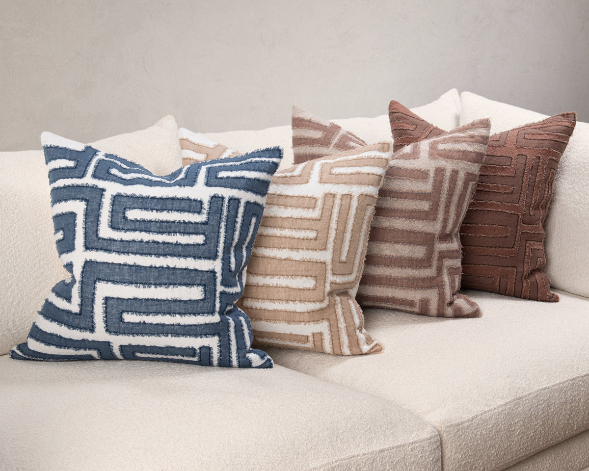 VC Mateo Azul Blue Pillow